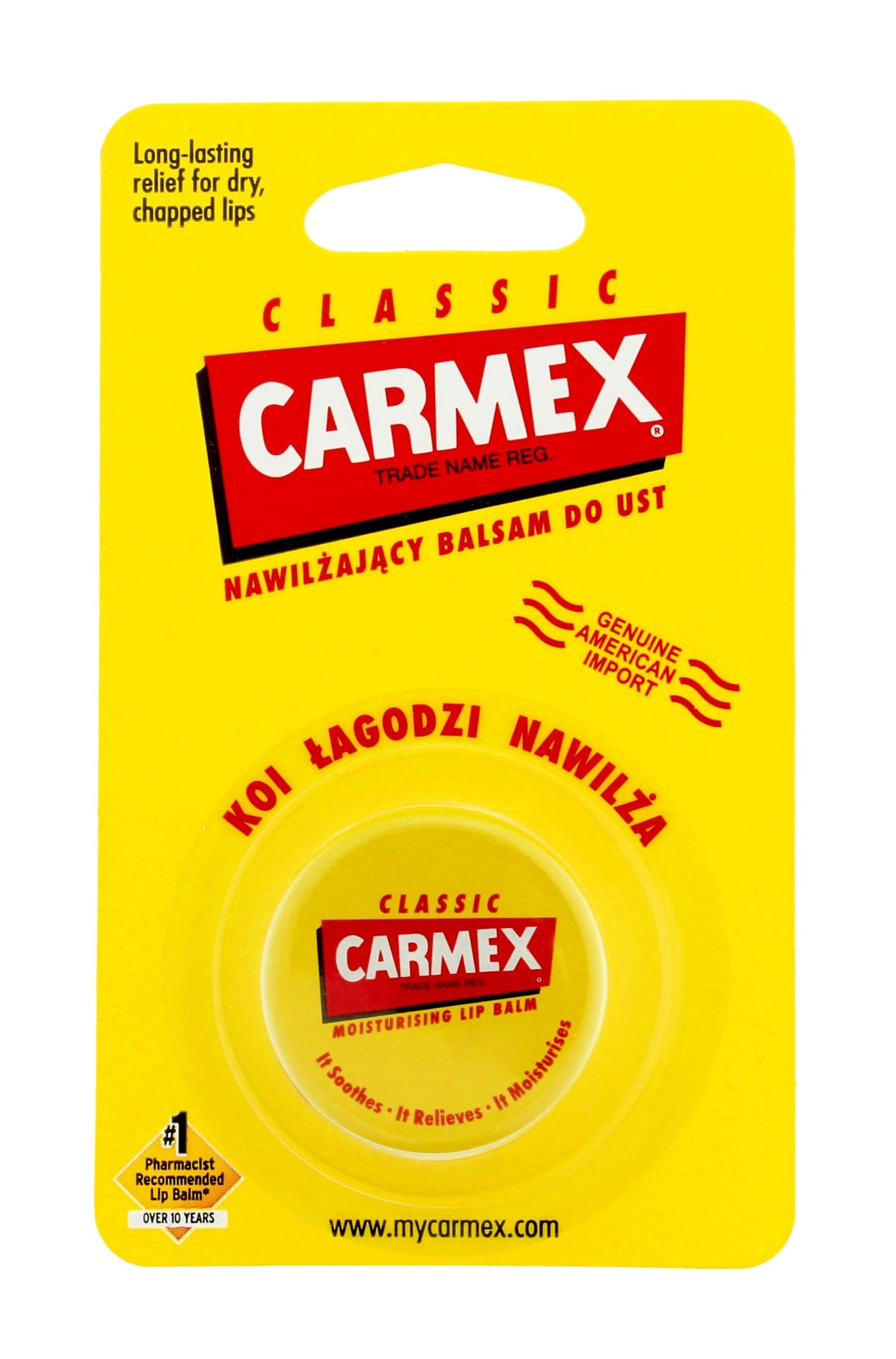 

Carmex Krem ochronny do ust w słoiczku
