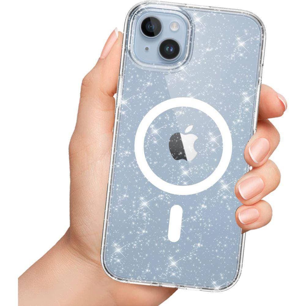 

Etui IPHONE 14 PRO Tech-Protect FlexAir Hybrid MagSafe Glitter transparentne