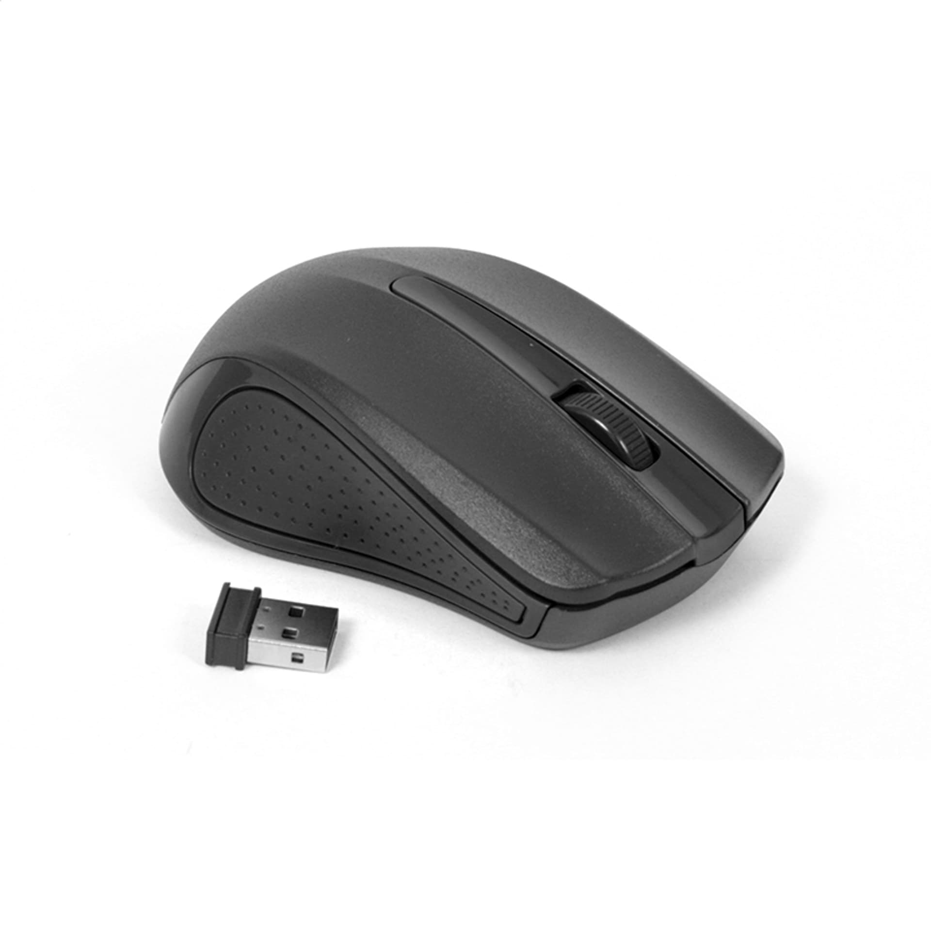 

OMEGA MOUSE MYSZ WIRELESS 2 4GHz 1000DPI NANO USB RECEIVER BLACK [41791]