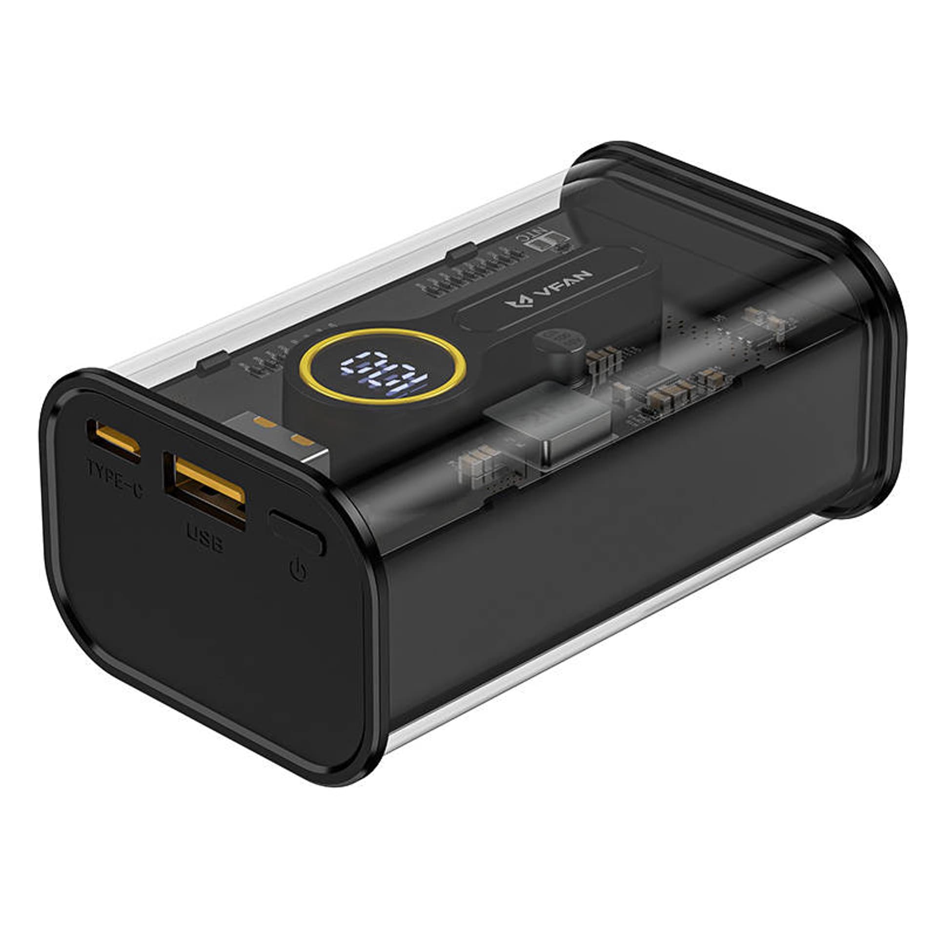 

Powerbank Vipfan F11, 22.5W 10000mAh (czarny)