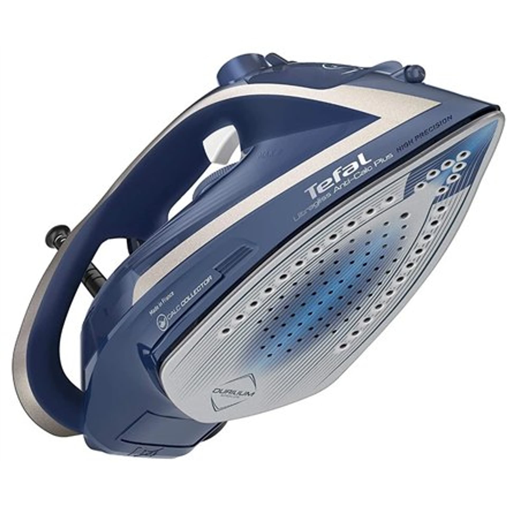 

Żelazko parowe TEFAL FV6830E0 2800 W, pojemność zbiornika na wodę 270 ml, ciągła para 50 g/min, Silver/Blue