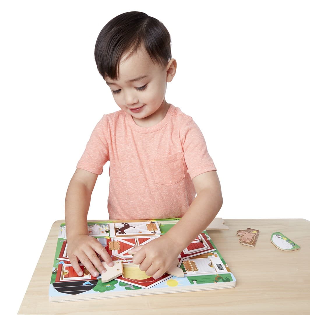 

MELISSA & DOUG Magnetyczna Tablica Otwórz i zamknij Farma 14592