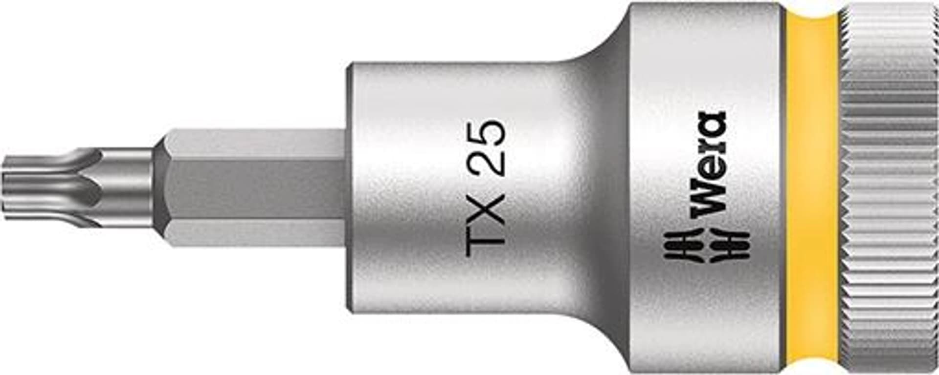 

Nasadka wktetakowa 1/2"z funkcja przytrzym. do srub z lbem z gniazdemTORX 25x60mm Wera