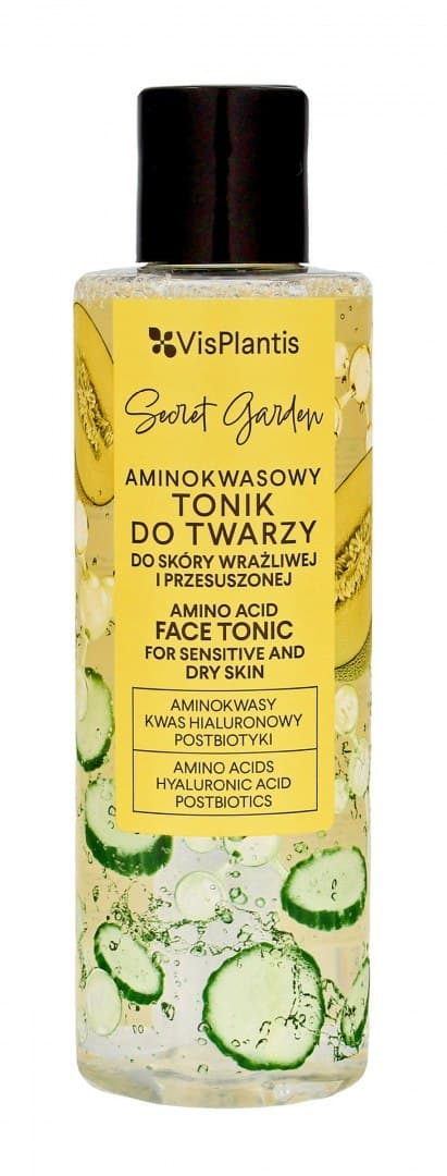 

Vis Plantis Secret Garden Aminokwasowy Tonik do twarzy - do skóry wrażliwej i przesuszonej 200ml