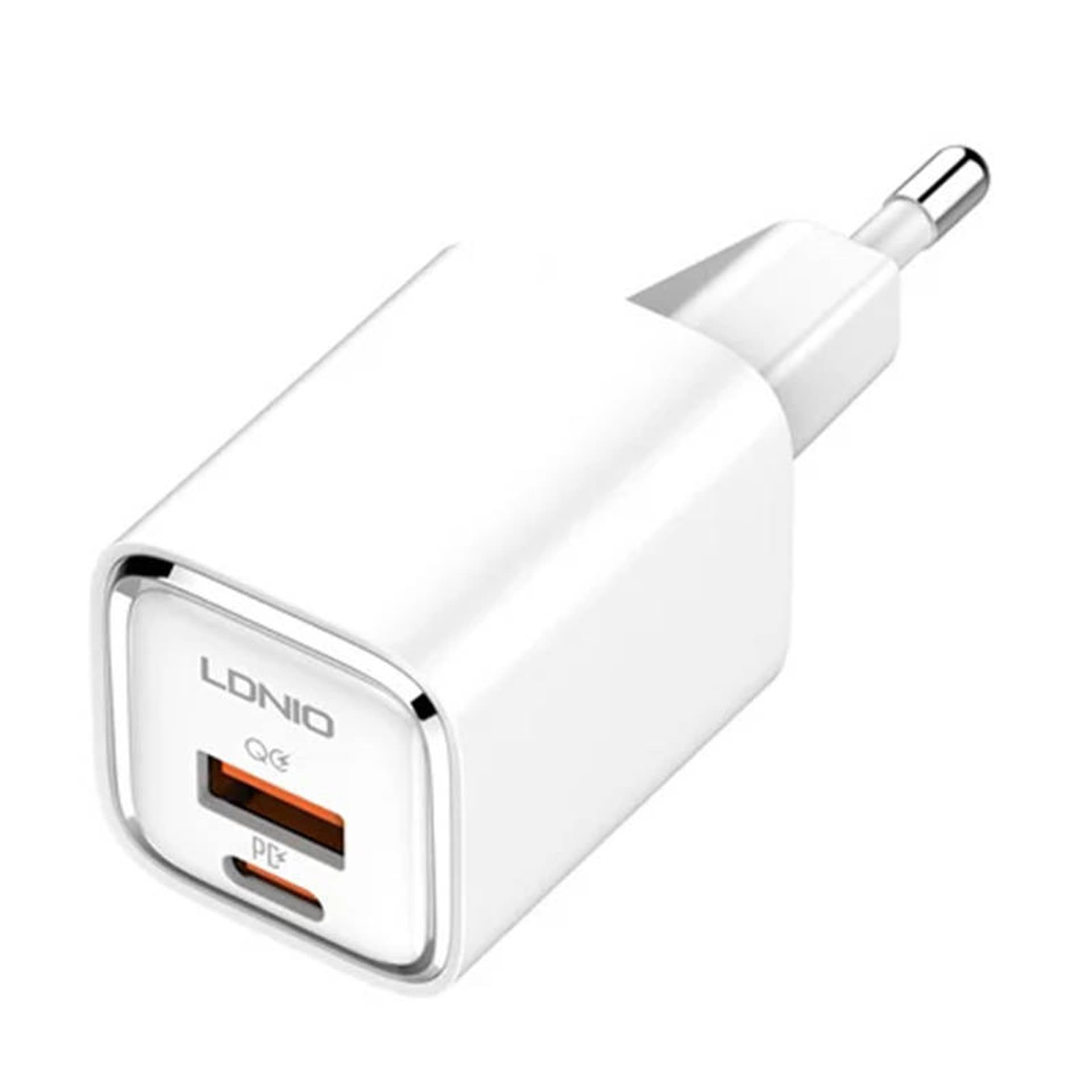 

Ładowarka sieciowa LDNIO A2317C USB, USB-C 30W + Kabel USB-C - USB-C