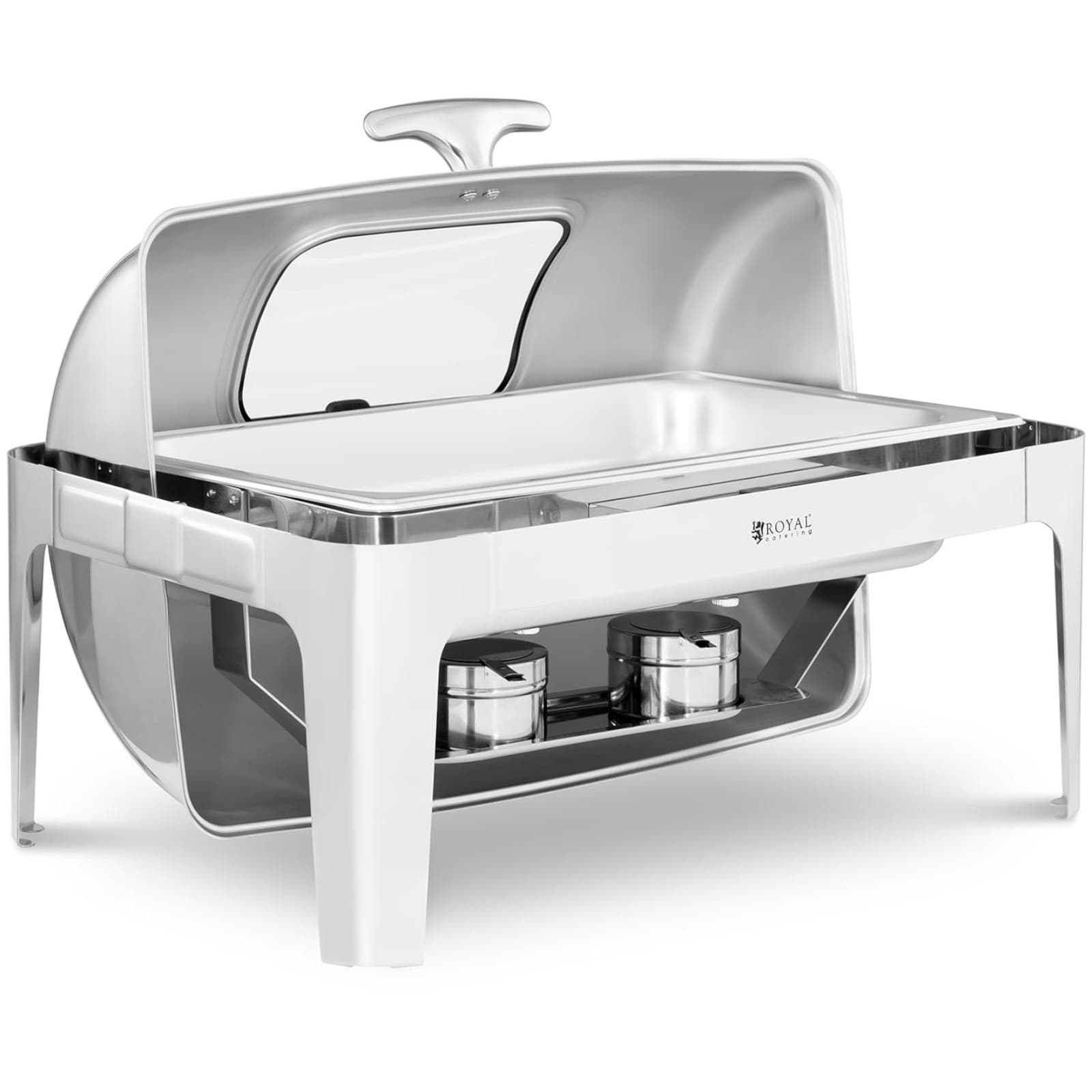 

Podgrzewacz do potraw stołowy na pastę z pokrywą RollTop z okienkiem GN 1/1 8.5 l