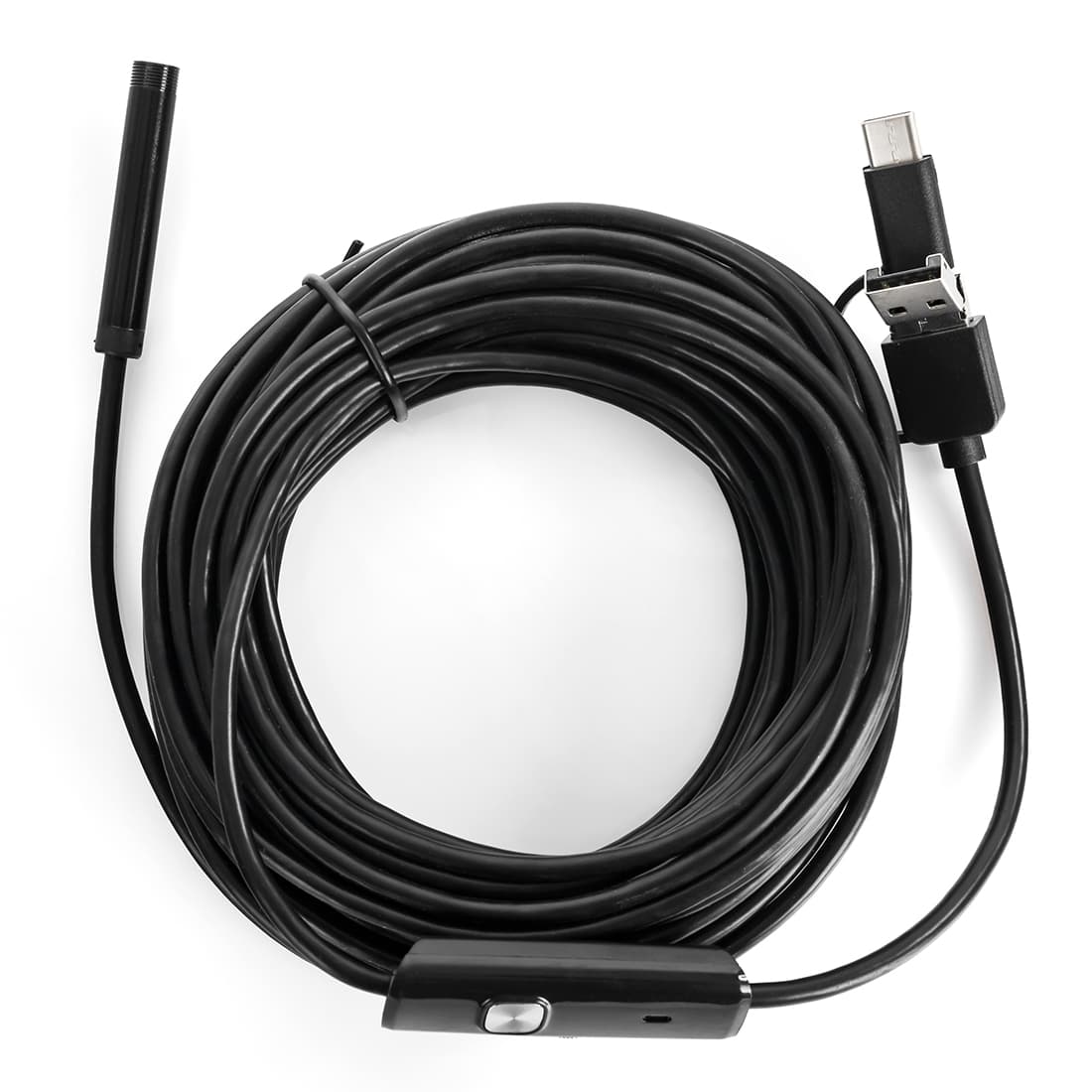 

Kamera endoskop na USB 3w1 IP67 7mm SPU-E01 10m