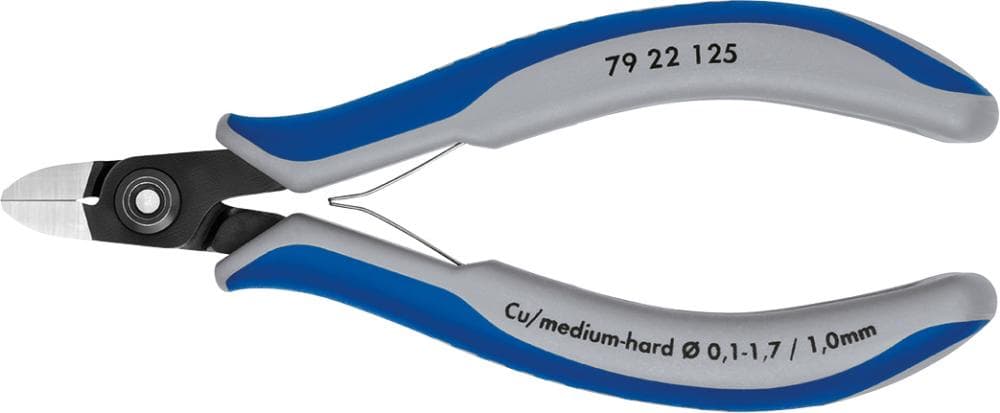 

Szczypce tnące boczne, precyzyjne, 125 mm, 79 22 125, KNIPEX
