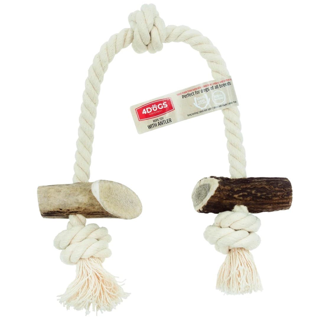 

4DOGS SZARPAK GRYZOLINA STRING DOUBLE L MIX 40 cm
