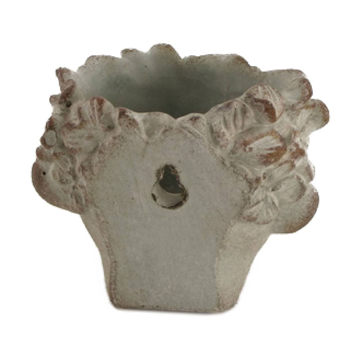 

Donica Twarz szara 12x9,5 cm