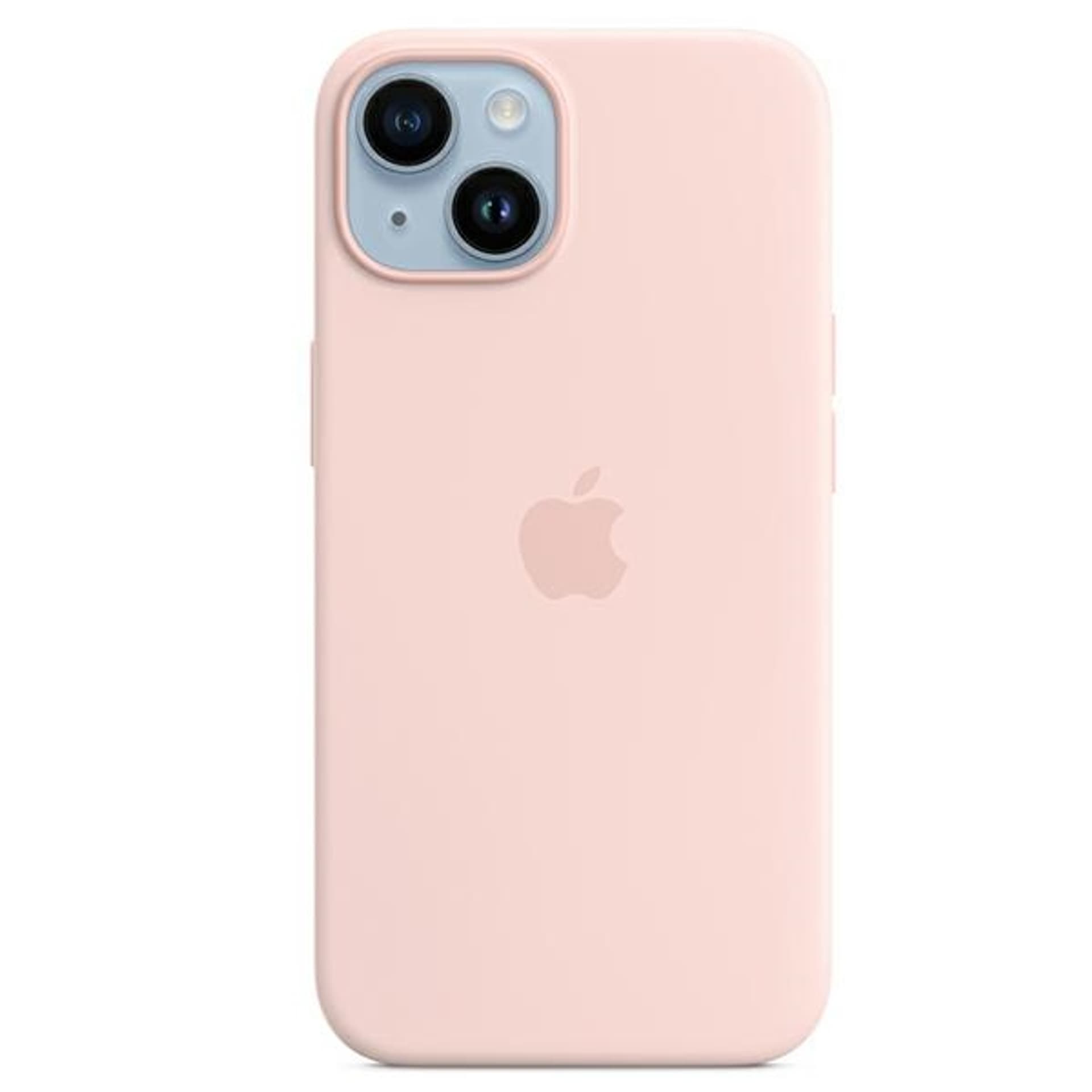 

Etui silikonowe z MagSafe do iPhone 14 - kredowy róż