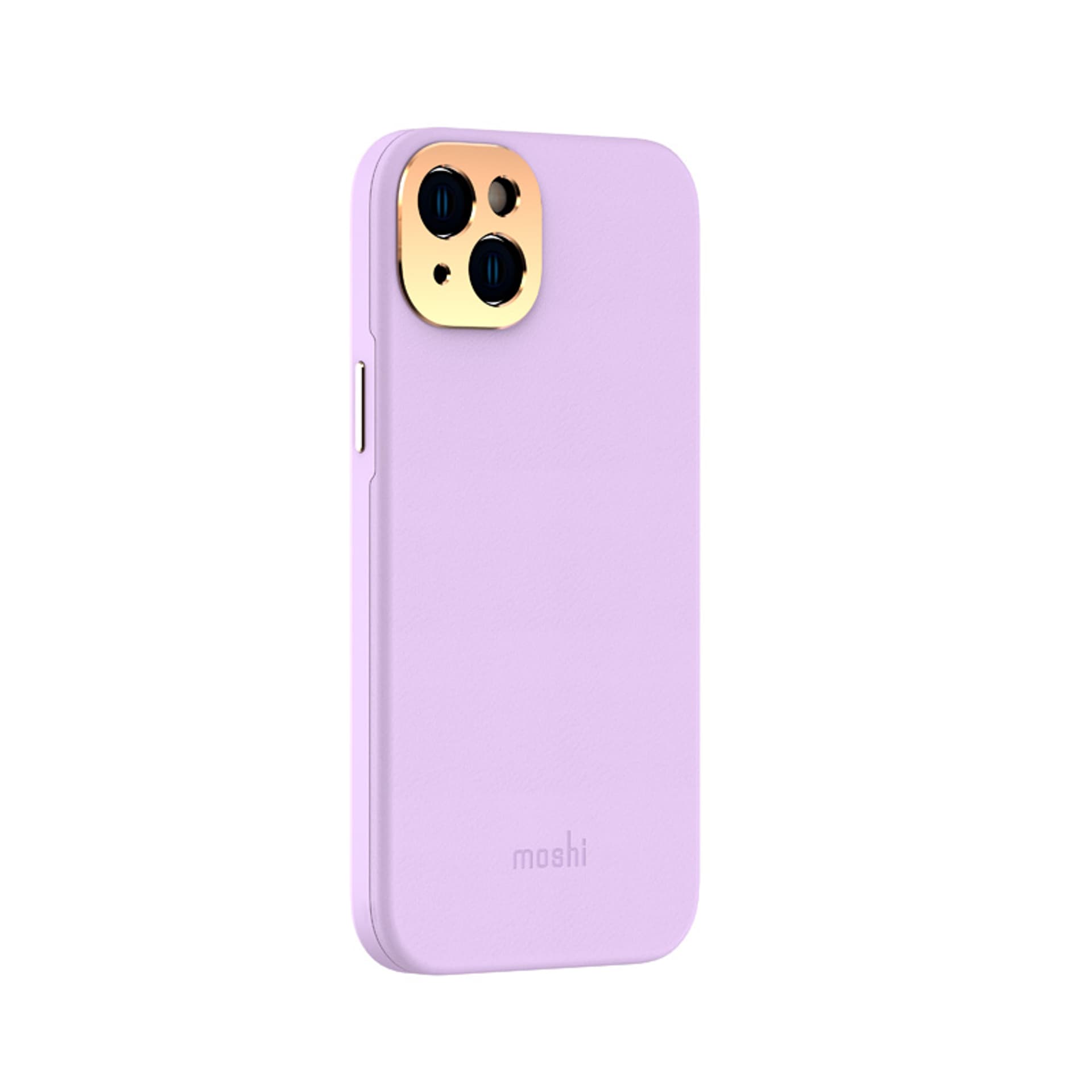 

Moshi Napa Slim MagSafe - Skórzane etui iPhone 14 Plus (Lavender Purple)