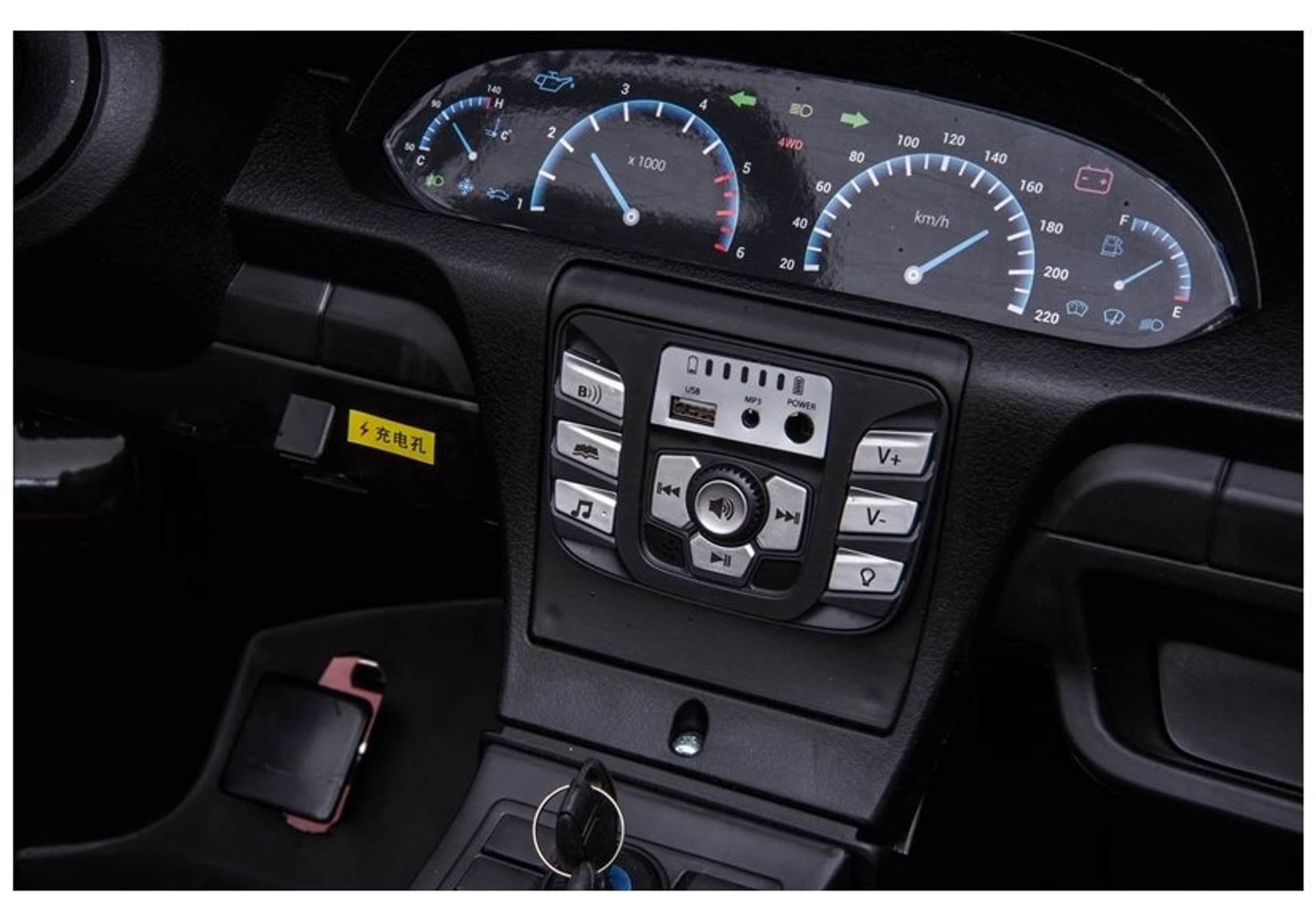 

Auto na akumulator YSA021A Czarny Lakierowany