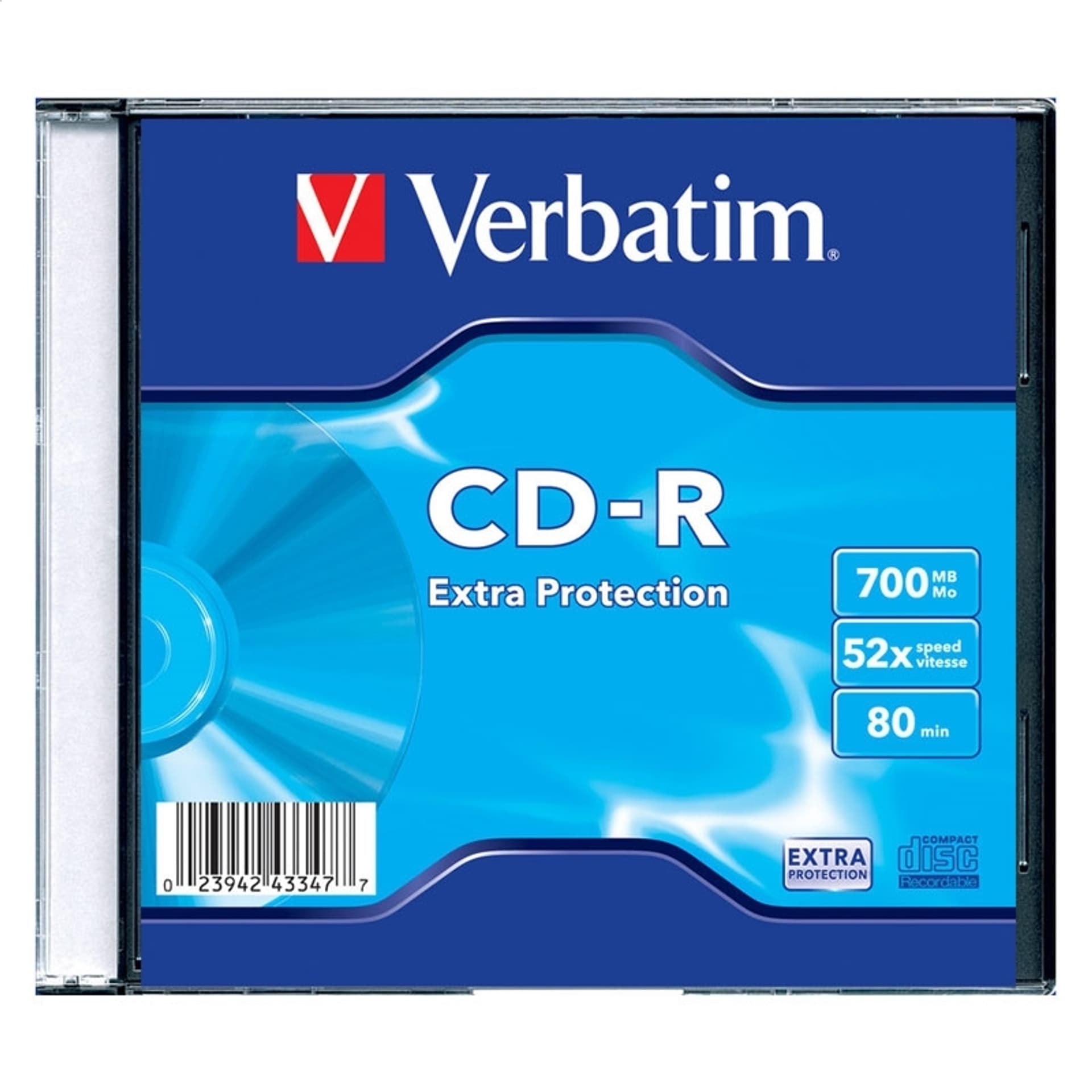 

CD-R VERBATIM 700 MB 52x Slim 1 szt.