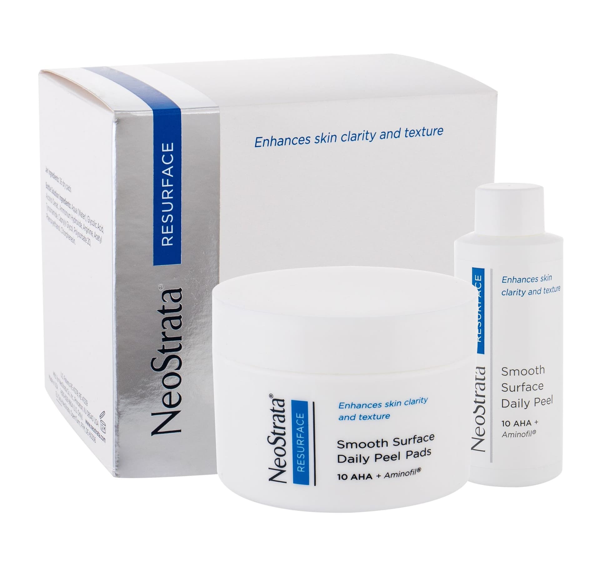 

NeoStrata Smooth Surface Daily Peel Resurface Peeling 60ml Peeling do twarzy 60ml + Waciki 36 szt (W)