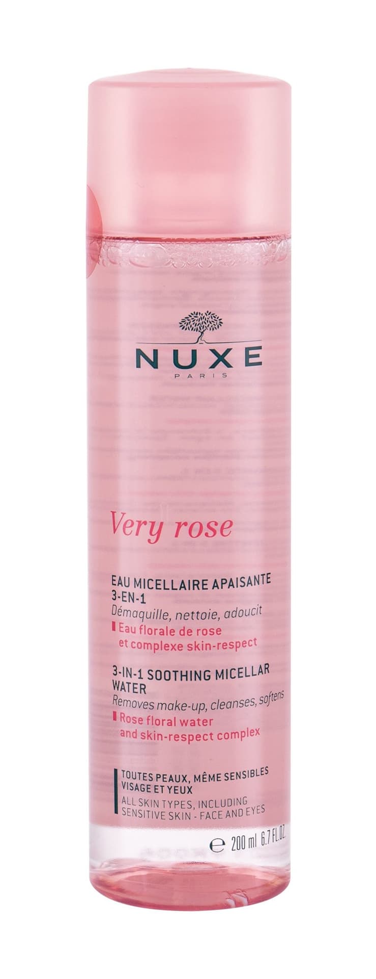 

NUXE 3-In-1 Soothing Very Rose Płyn micelarny 200ml (W)