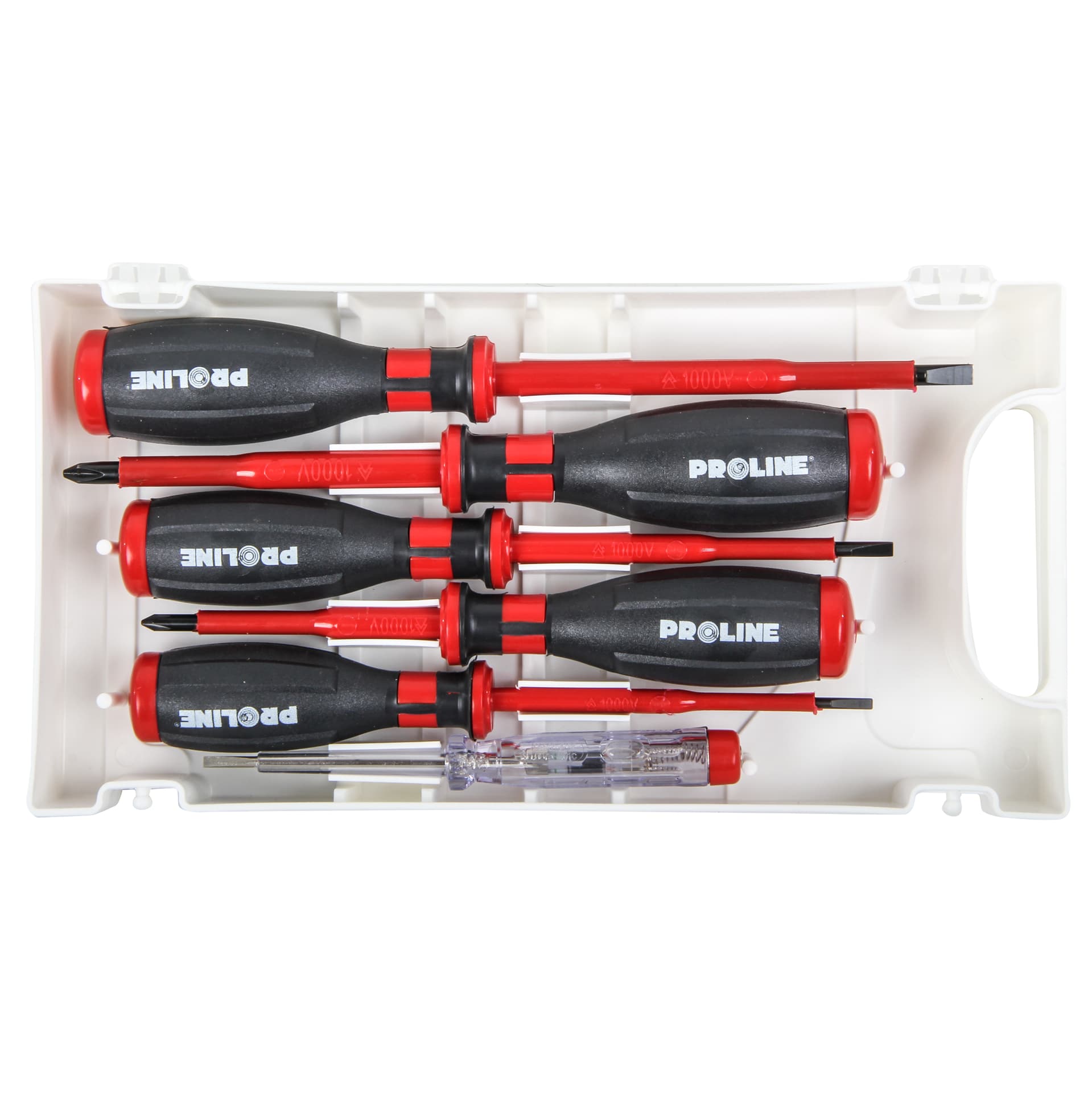 

10510 Zestaw wkrętaków elektrotechnicznych 1000V 6 elementów