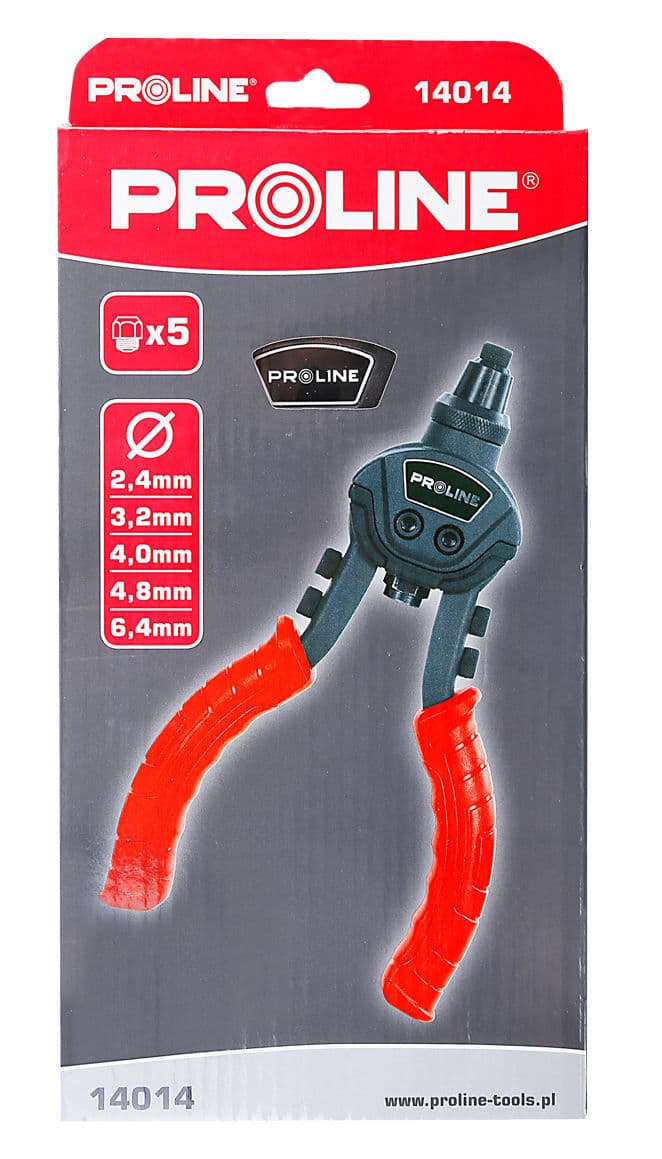 

Nitownica dwuręczna "compact" 3,2-6,4mm proline