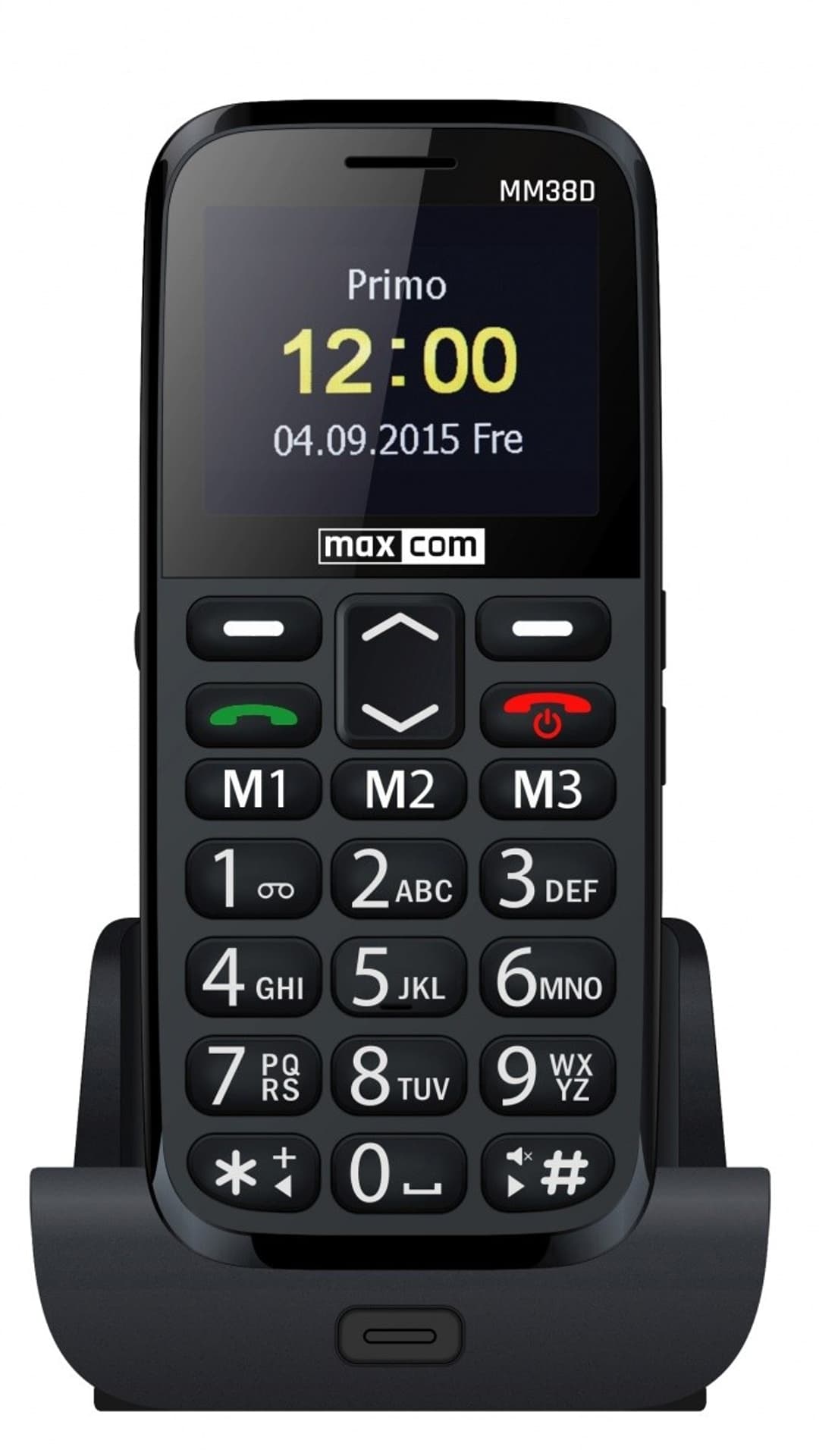 

Maxcom MM38D czarny/black