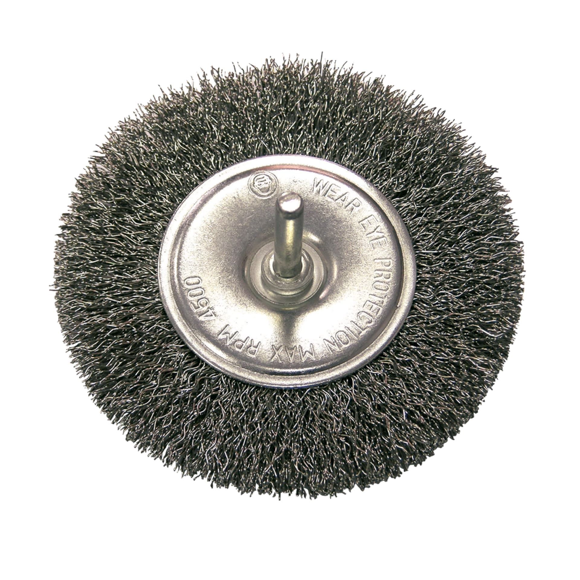 

Szczotka tarczowa z dr.st.fal. fi=120mm, trzpień 6mm proline