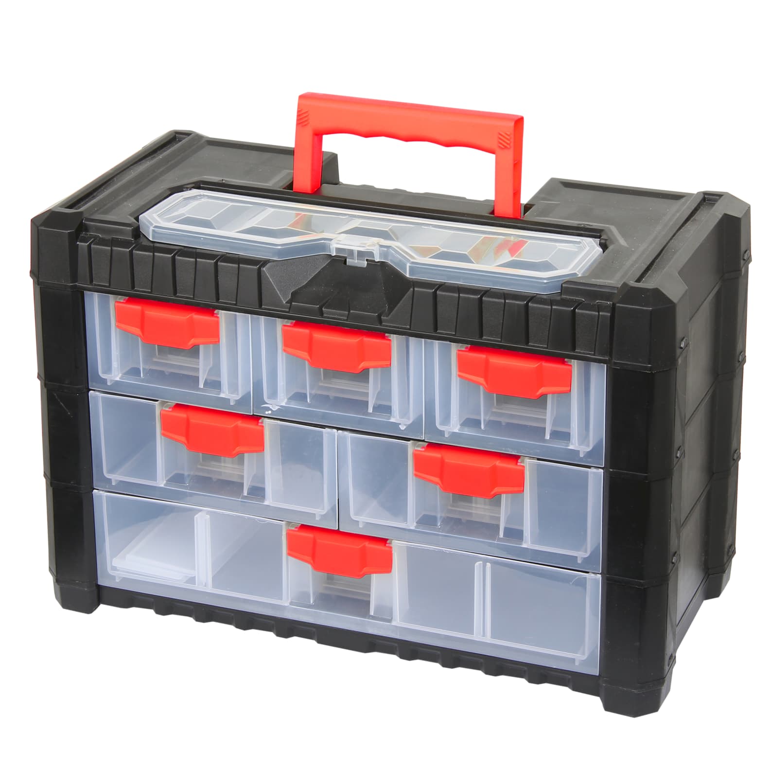 

Organizer z rączką, 13 przegrod , 260x200x400, proline hd