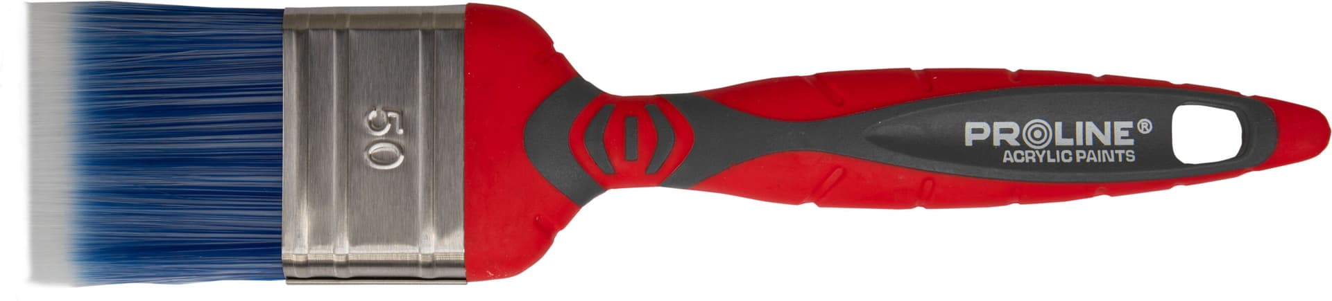 

Pędzel płaski premium 80mm,rączka 2k-tpr,ss,akryl,proline