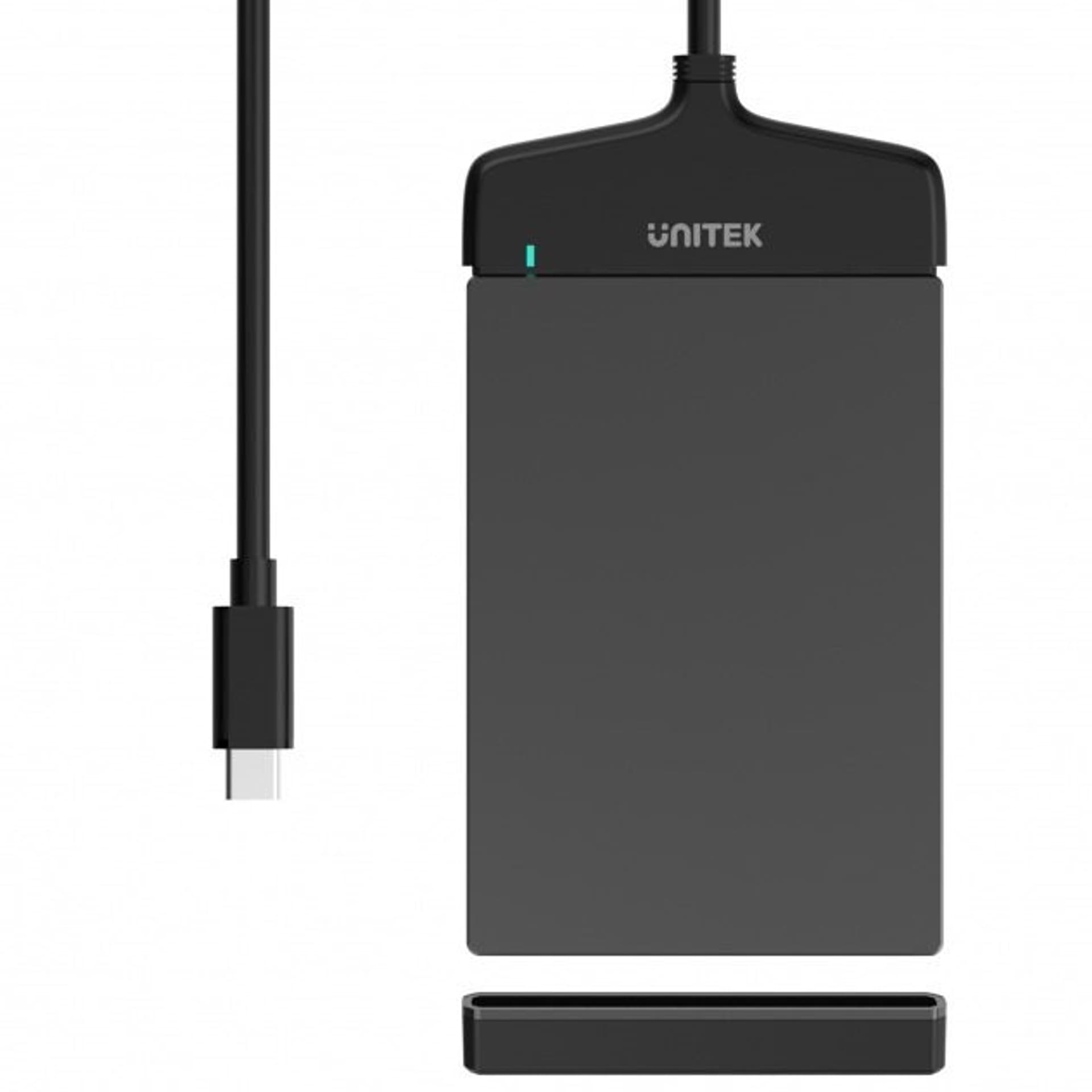 

Adapter USB 3.1 TYP-C do SATA III 6G, 2,5 HDD/SSD; Y-1096A