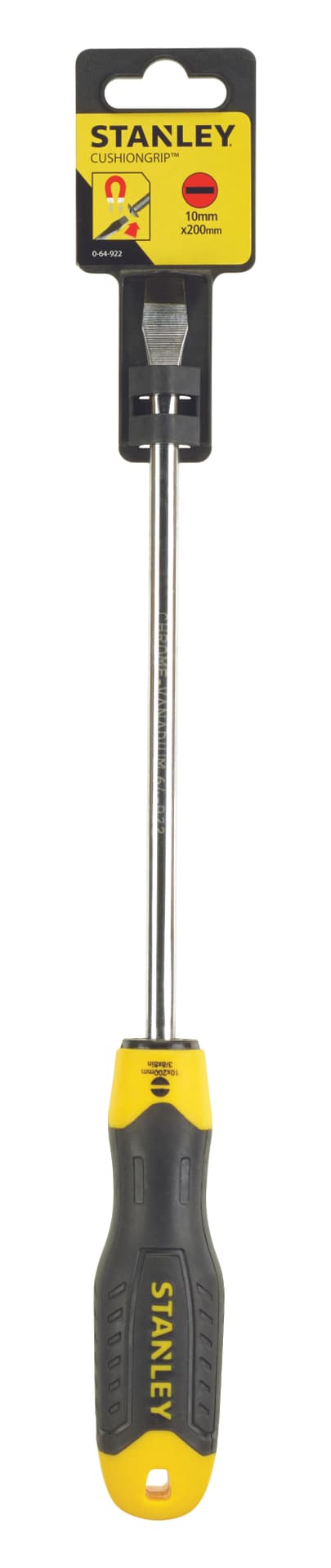 

Wkrętak c/grip płaski 10 x 200 mm [z]