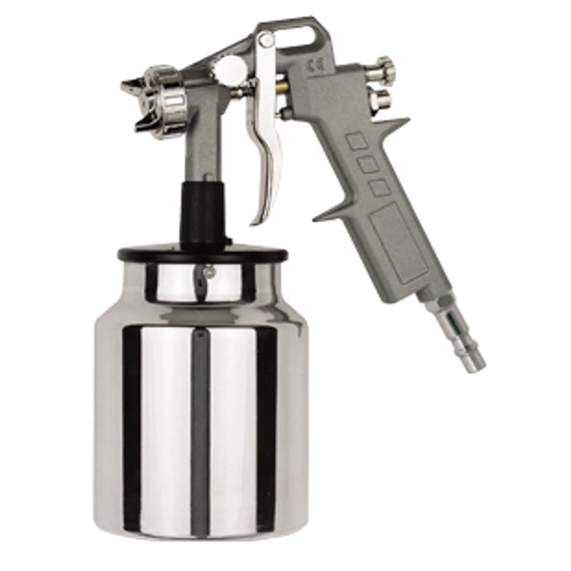 

66244 Pistolet lakierniczy ze zbiornikiem dolnym, Mega