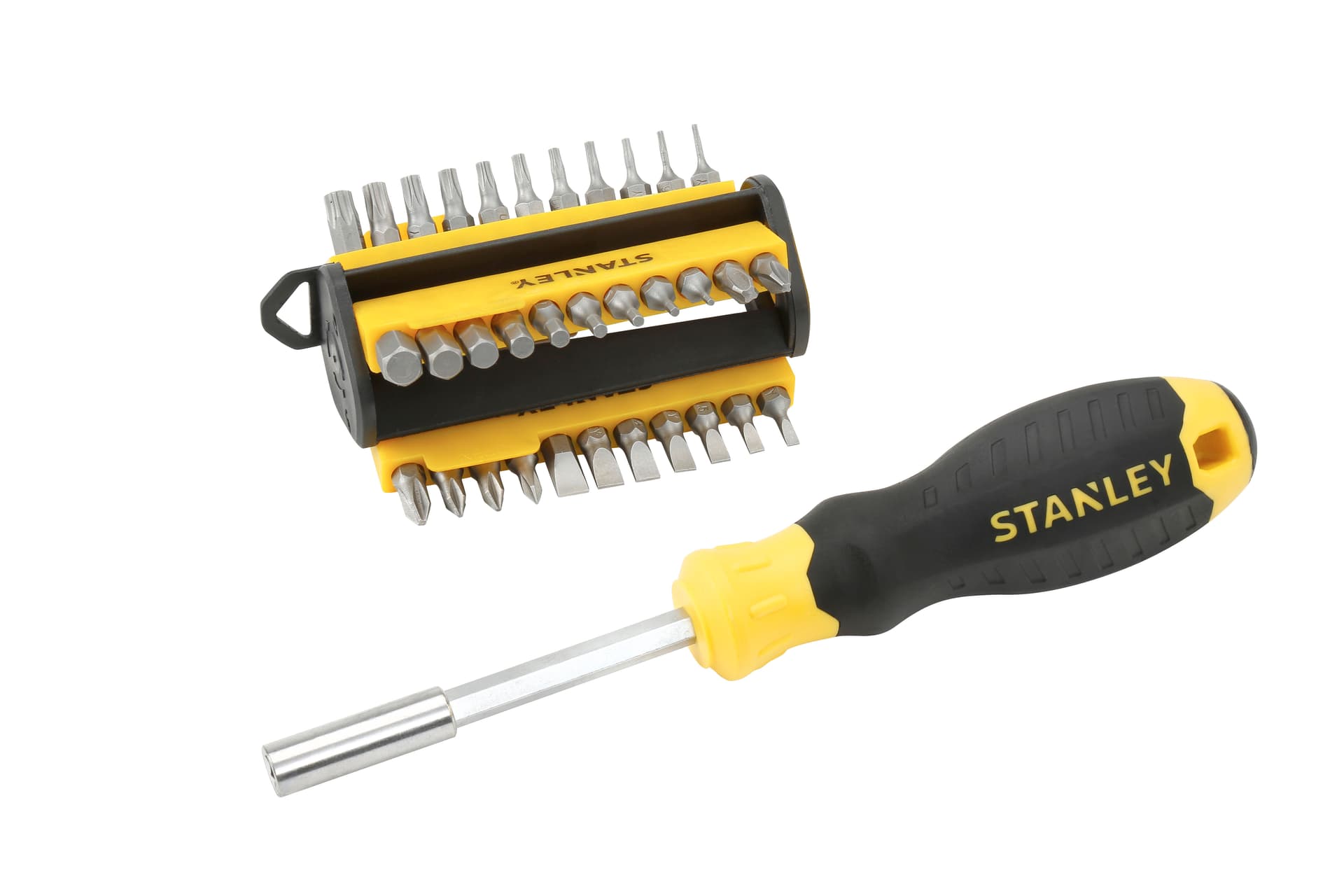 

708850 Wkrętak+bity, zestaw 34 elementy Stanley 70-885