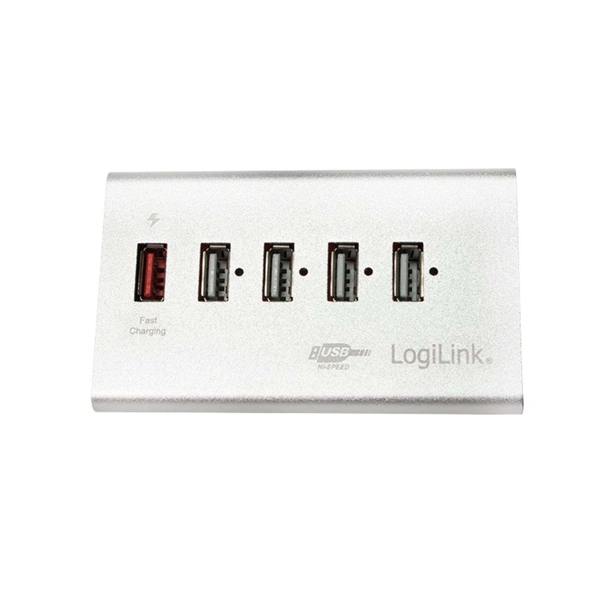 

Hub biurkowy 4xUSB 2.0 z zasilaczem