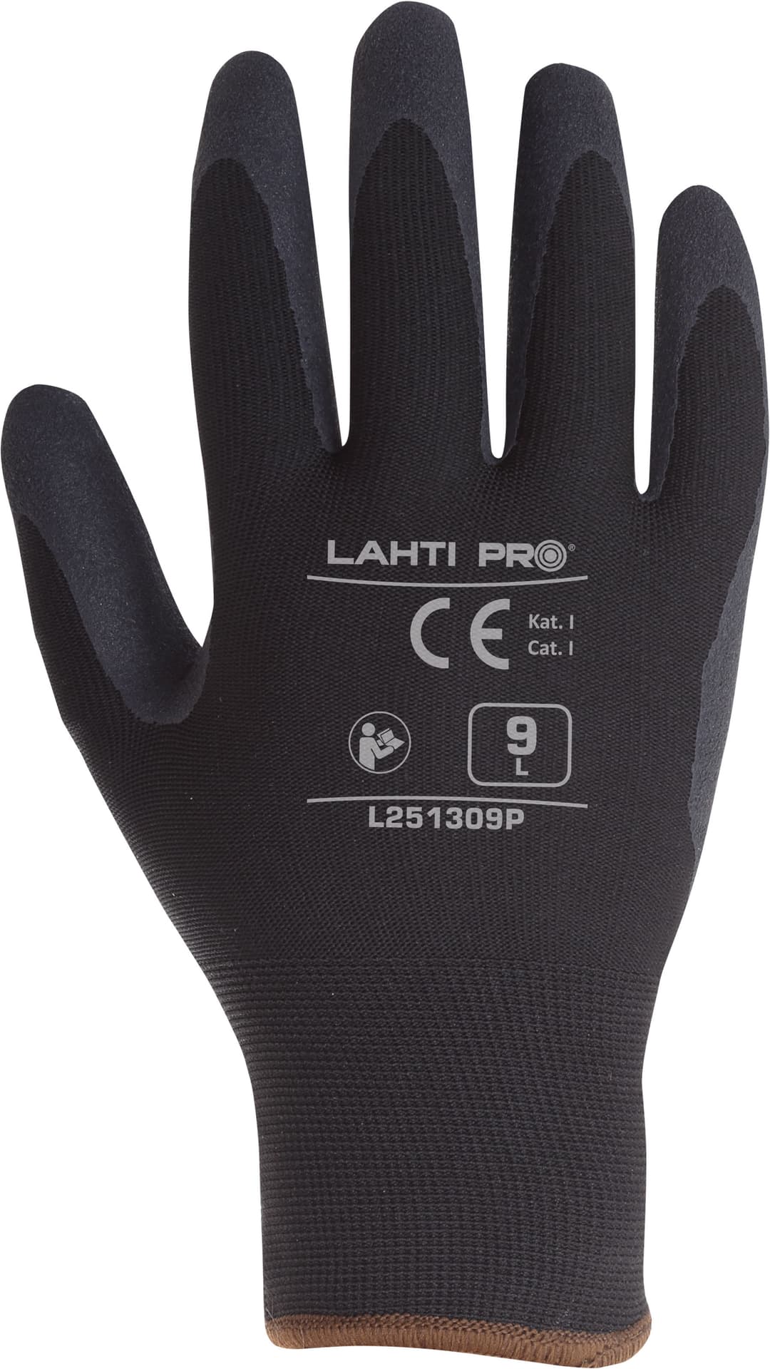 

Rękawice ociep. czarne l251311p, karta, "11", ce, lahti