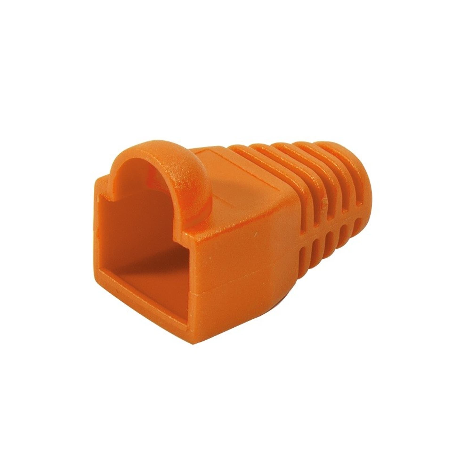 

Wtyki RJ45 CAT.6 z osłoną, 100szt., pomarańczowe