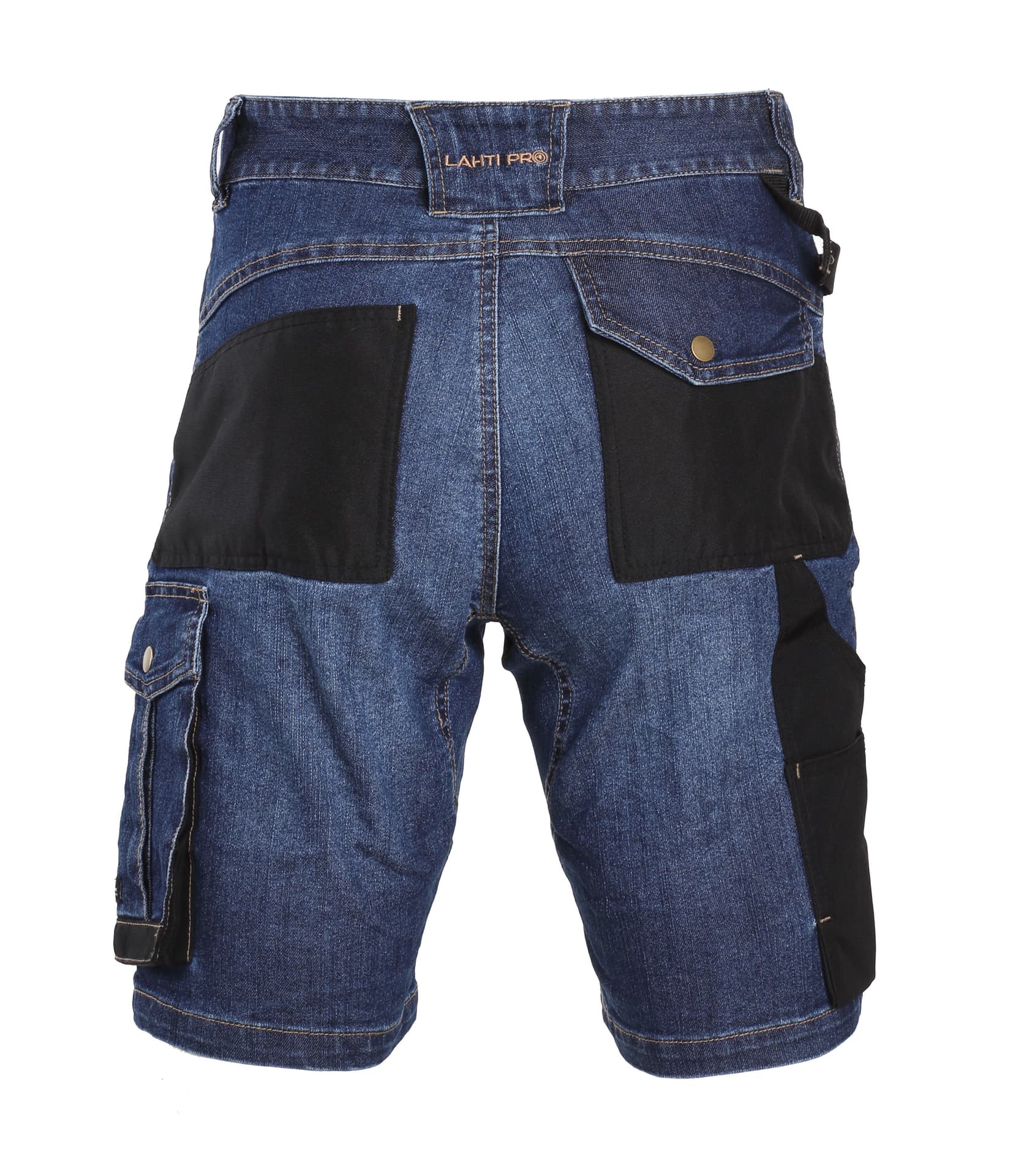 

SPODENKI KRÓTKIE JEANS. NIEB. STRETCH ZE WZMOC.,"L",CE,LAHTI