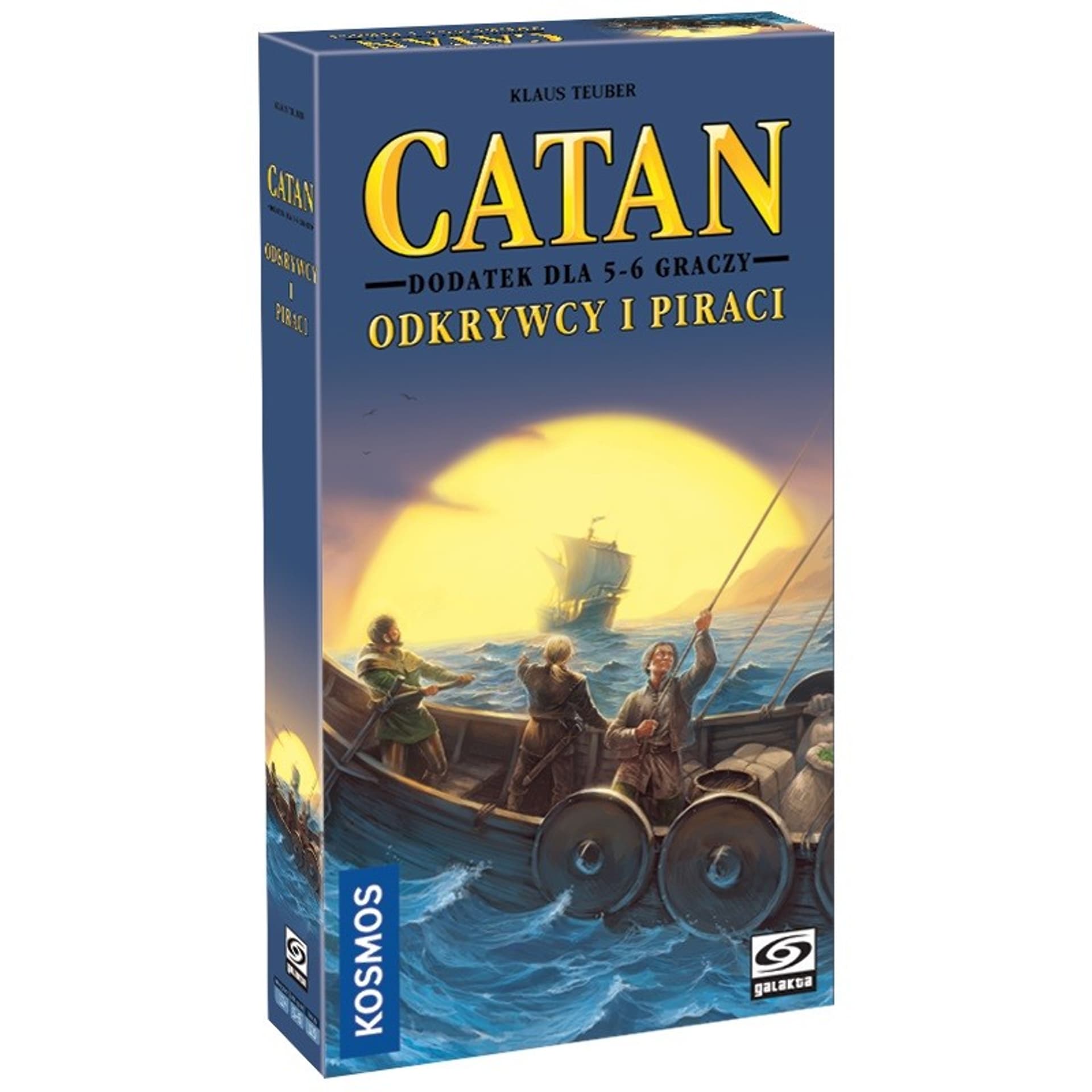 

GRA PLANSZOWA CATAN - ODKRYWCY I PIRACI 5/6 graczy GALAKTA