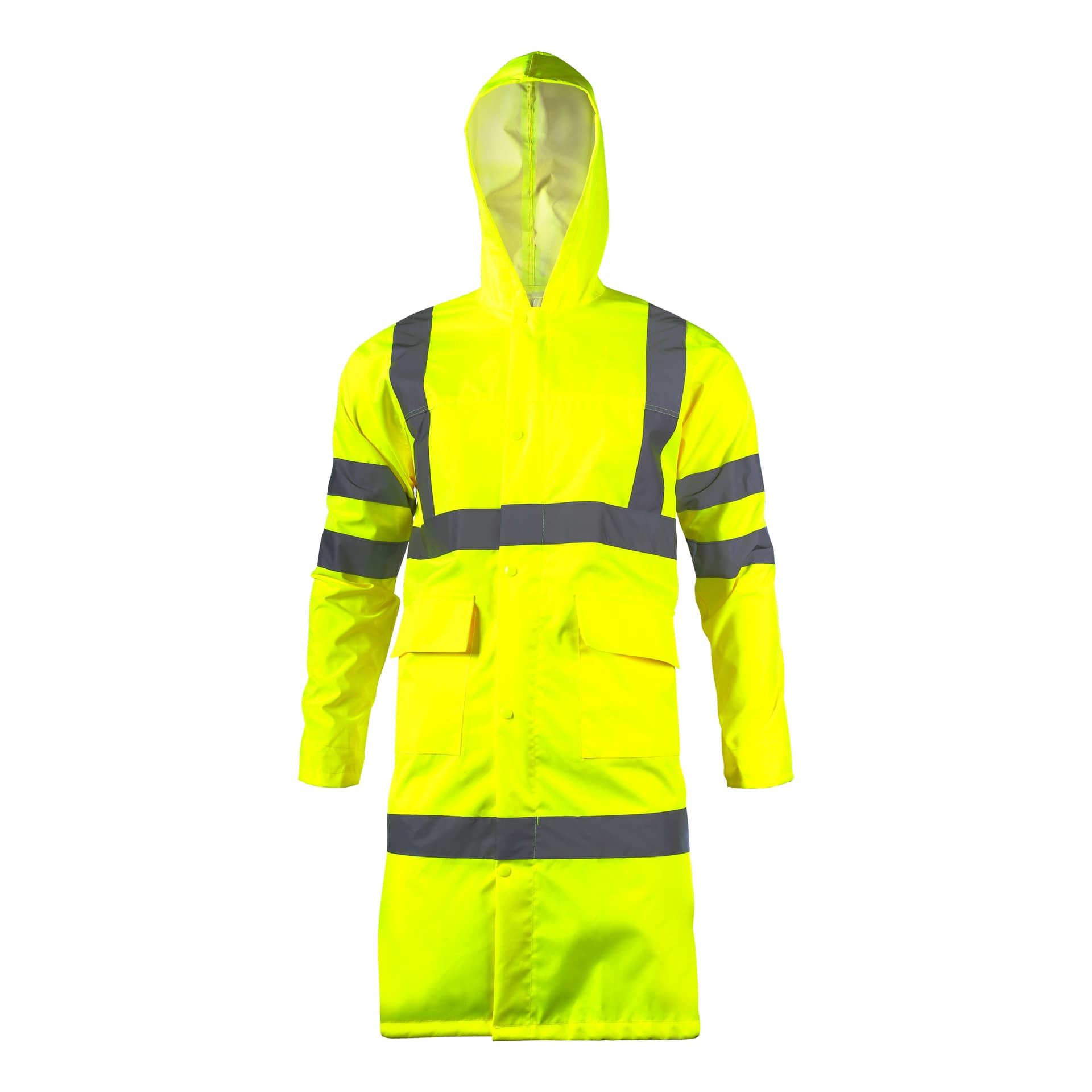 

Płaszcz ostrzeg. przeciwdeszcz., żółty, "3xl", ce, lahti