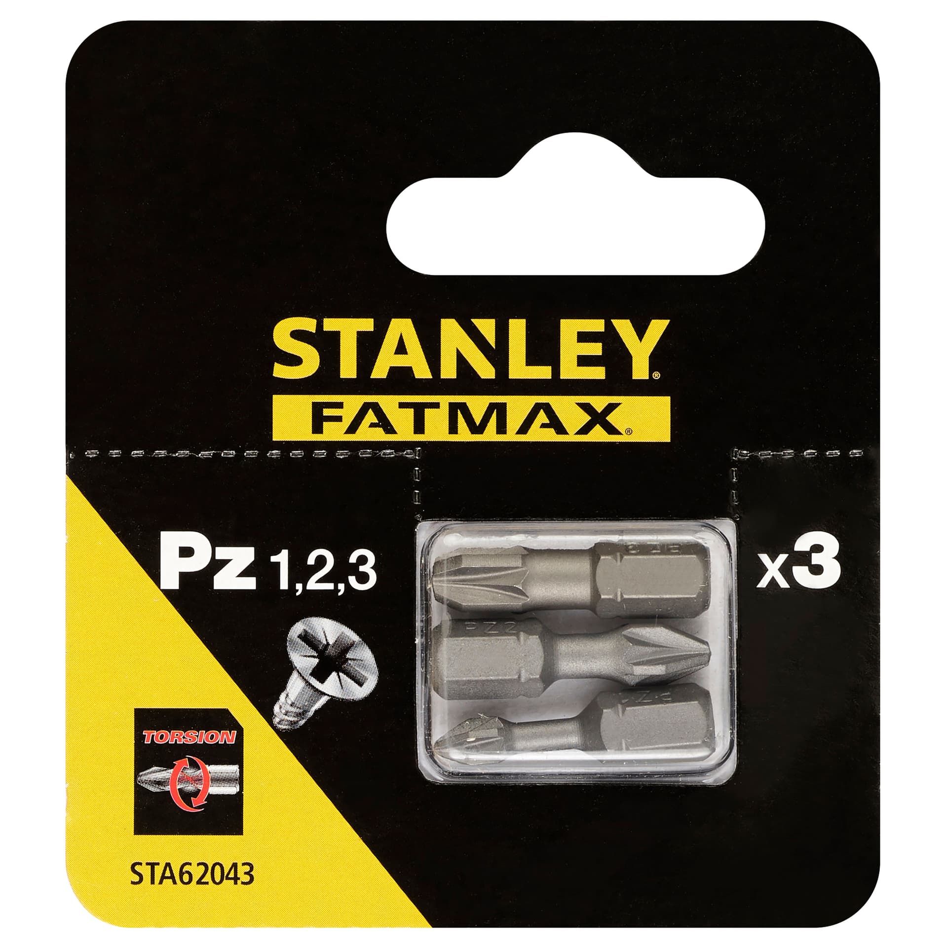 

Końcówki wkręt. - pozidriv torsion kpl. pz1,2,3/25 (3szt.)