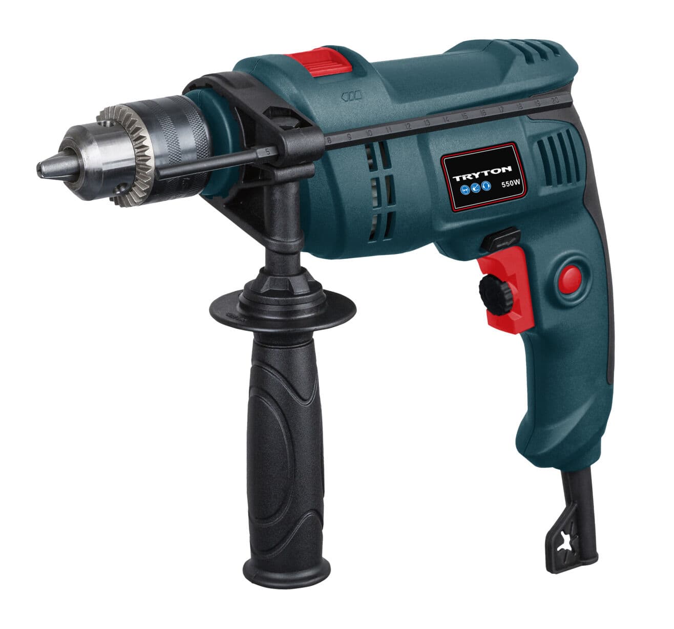 

Wiertarka udar 550w uchw. klucz. 13mm l/p