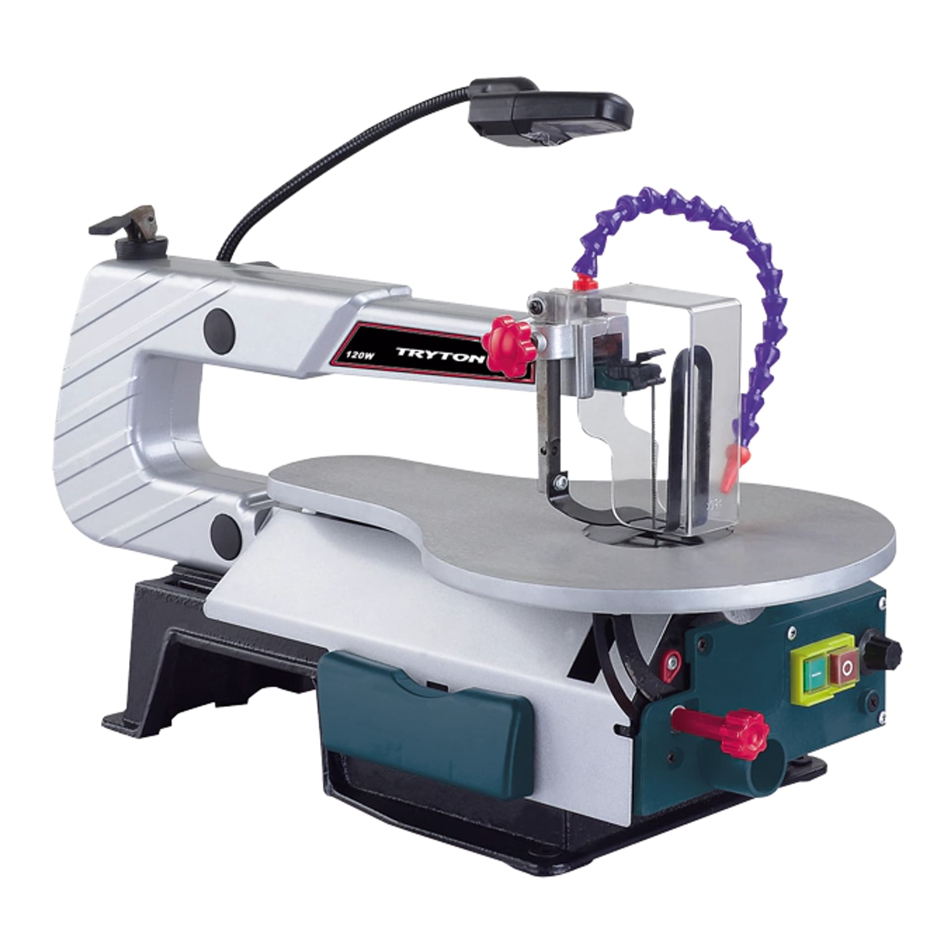 

TWW120 Wyrzynarka włosowa 120W, 133mm, 500-1700 rpm, lampa LED, Tryton