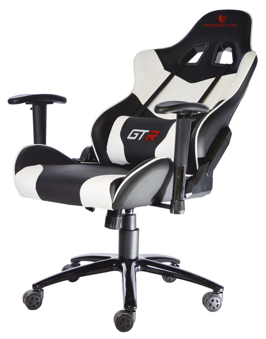 

Fotel obrotowy gamingowy GTR WHITE PRO-XL