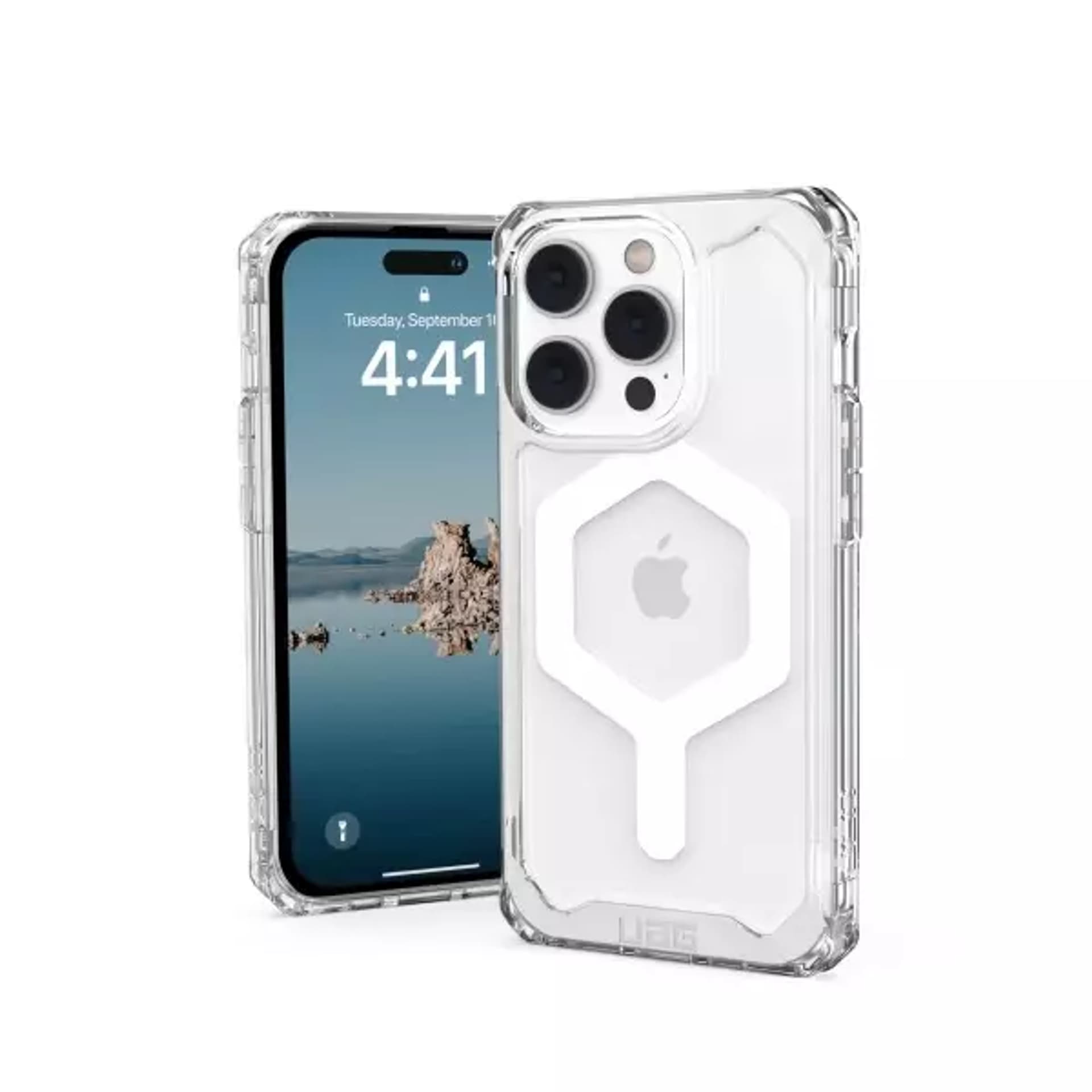

UAG Plyo - obudowa ochronna do iPhone 14 Pro Max kompatybilna z MagSafe (ice)