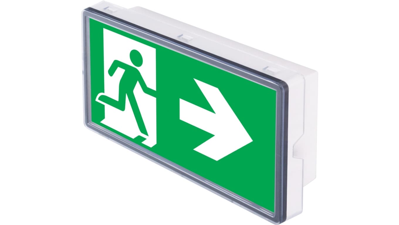 

Oprawa ewakuacyjna/awaryjna VELLA LED ECO SO 125 A 1H MT IP44 (1,5W/157 lm) INLEWA 93678, 1.5w/157 lm) inlewa 9367