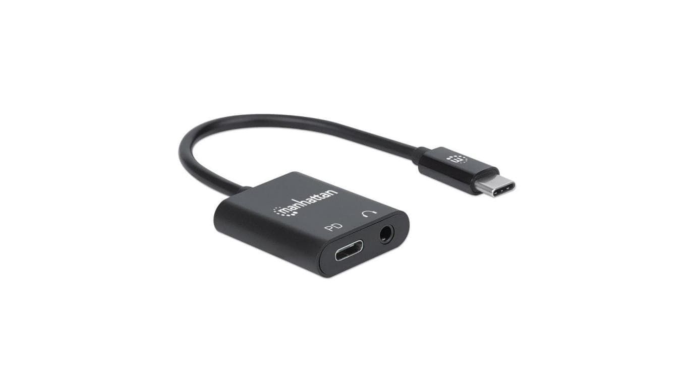 

Adapter Słuchawkowy USB-C na Jack 3.5mm z USB-C PD