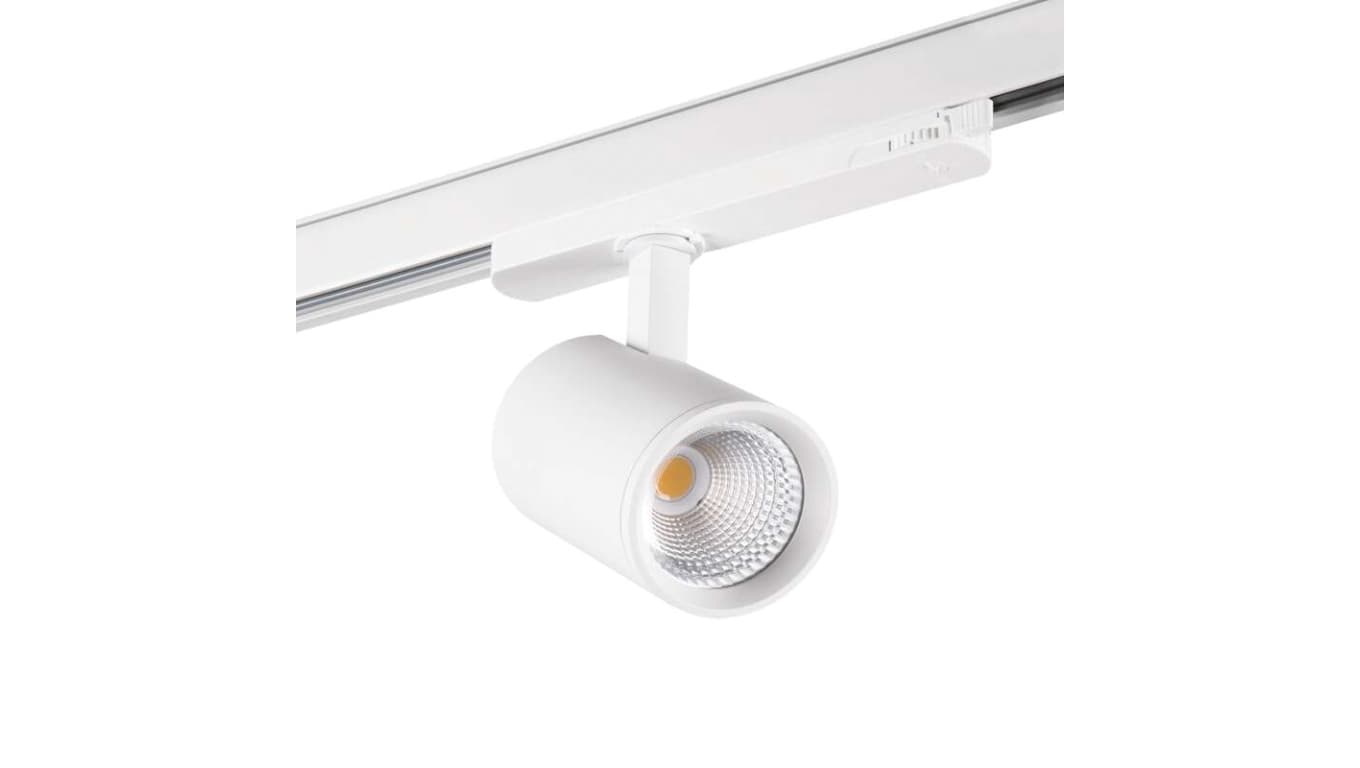 

Projektor szynowy LED 18W 1800lm 4000K 220-240V IP20 ATL1 18W-940-S6-W biały 33132