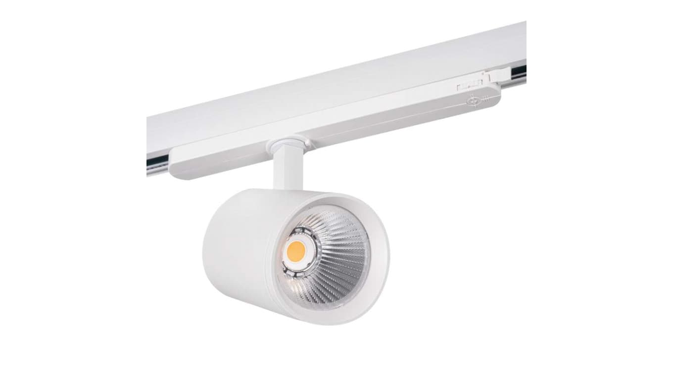 

Projektor szynowy LED 30W 2850lm 3000K 220-240V IP20 ATL1 30W-930-S6-W biały 33134