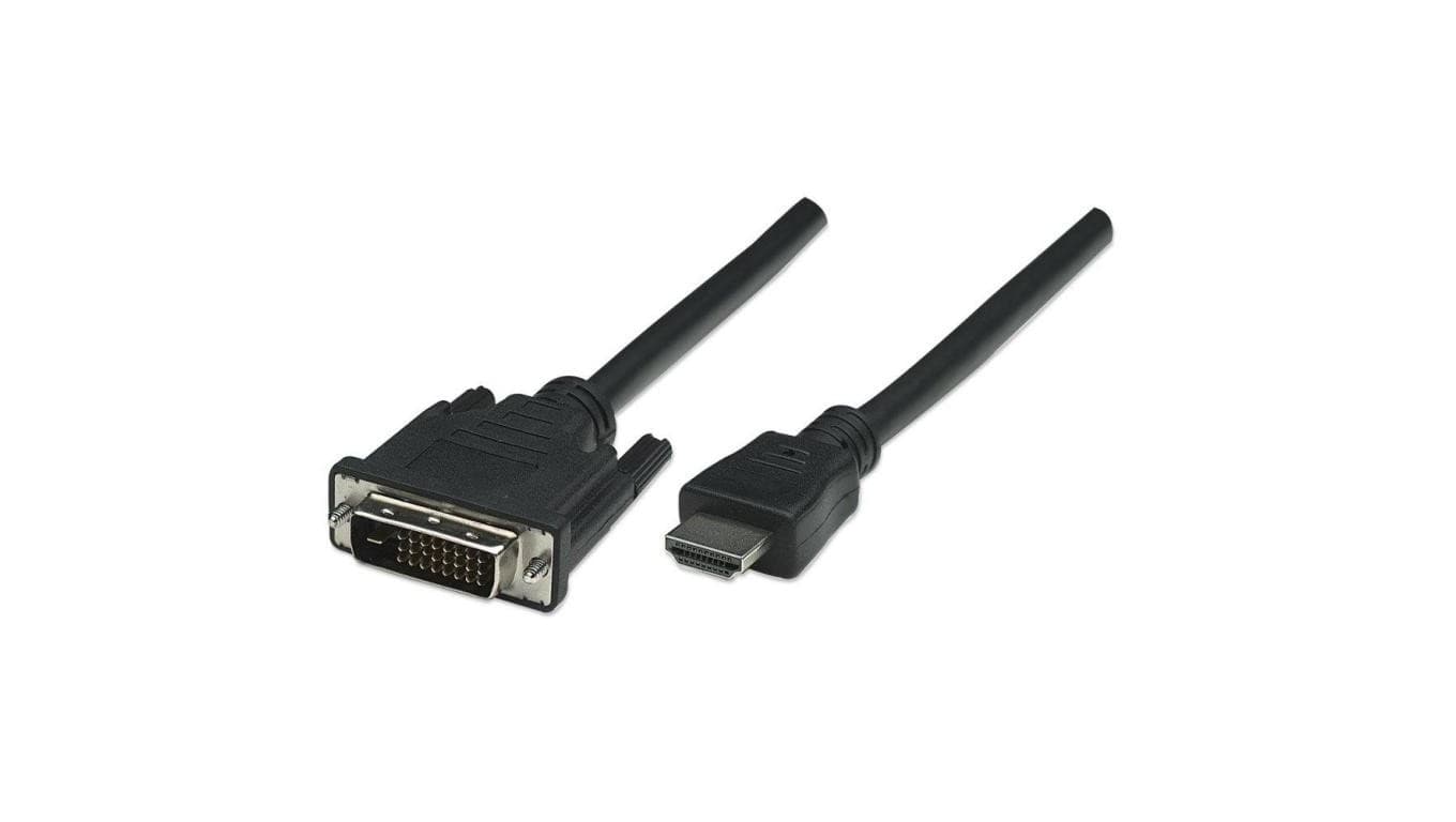 

TECHLY 304611 1.8m /s1x HDMI (wtyk) 1x DVI-D (wtyk)