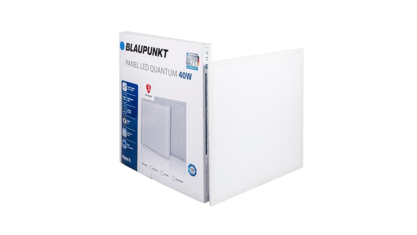 

Blaupunkt Panel LED Quantum 40W 60x60cm barwa naturalna wpuszczany/natynkowy, BLAUPUNKT-PLS40NW