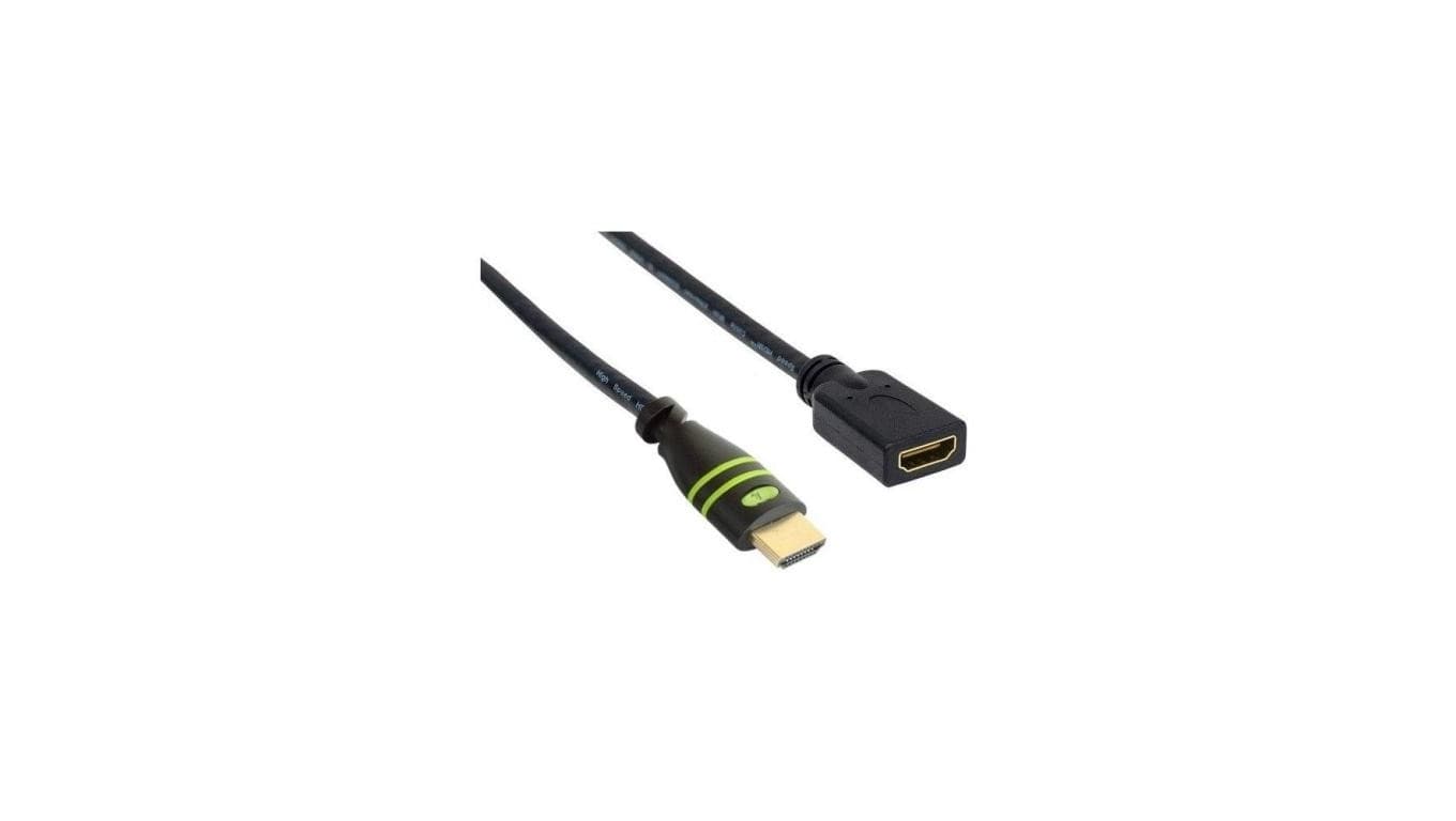 

PRZEDŁUŻACZ KABEL HDMI/HDMI M/F ETHERNET 1.8M 4K60HZ