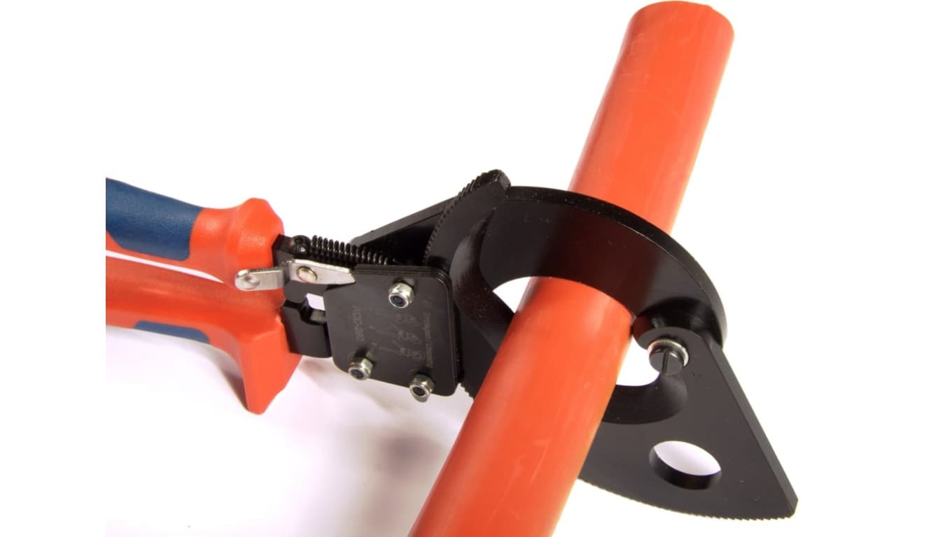 

Nożyce zapadkowe jednoręczne EP-RC 38 do kabli Al/Cu śr. max 32mm