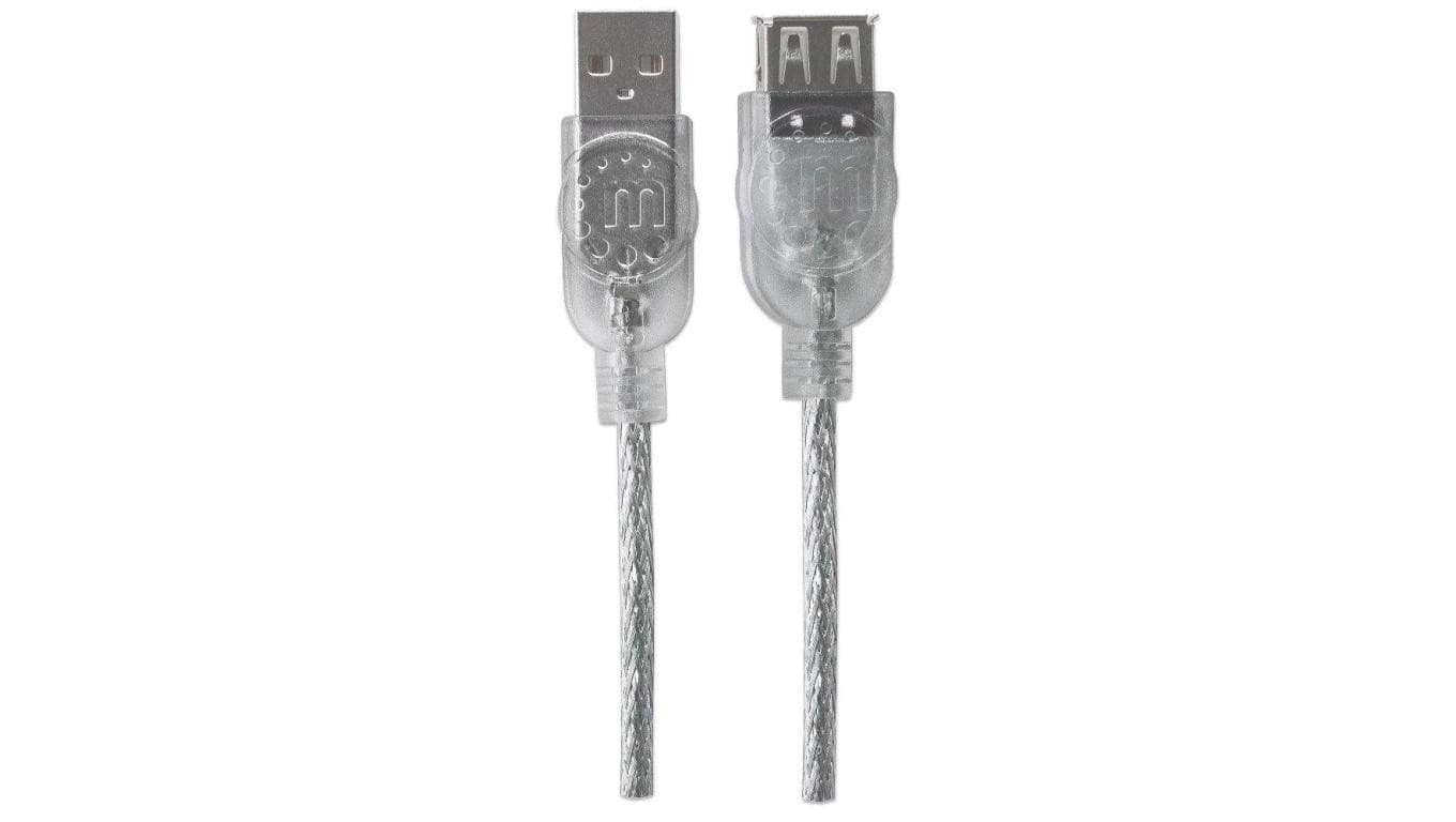 

PRZEDŁUŻACZ USB 2.0 A-A M/F 4,5M SREBRNY